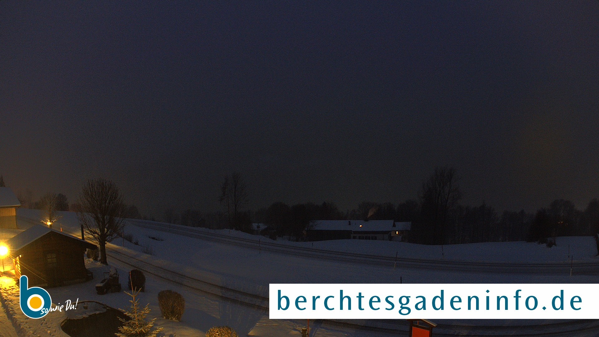 Archiv Foto Webcam Ramsau - Blick auf die Alpenstraße