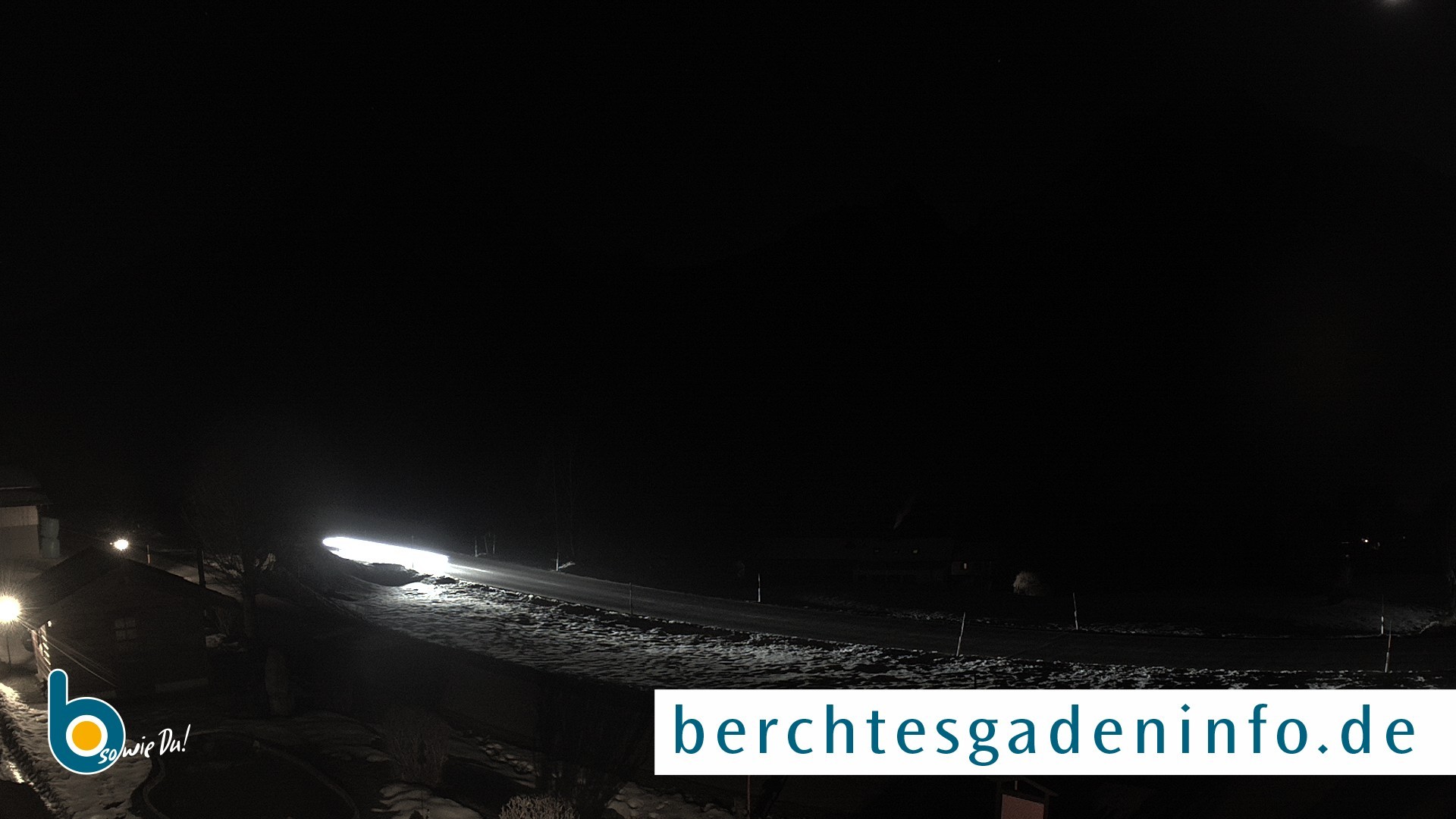 Archiv Foto Webcam Ramsau - Blick auf die Alpenstraße