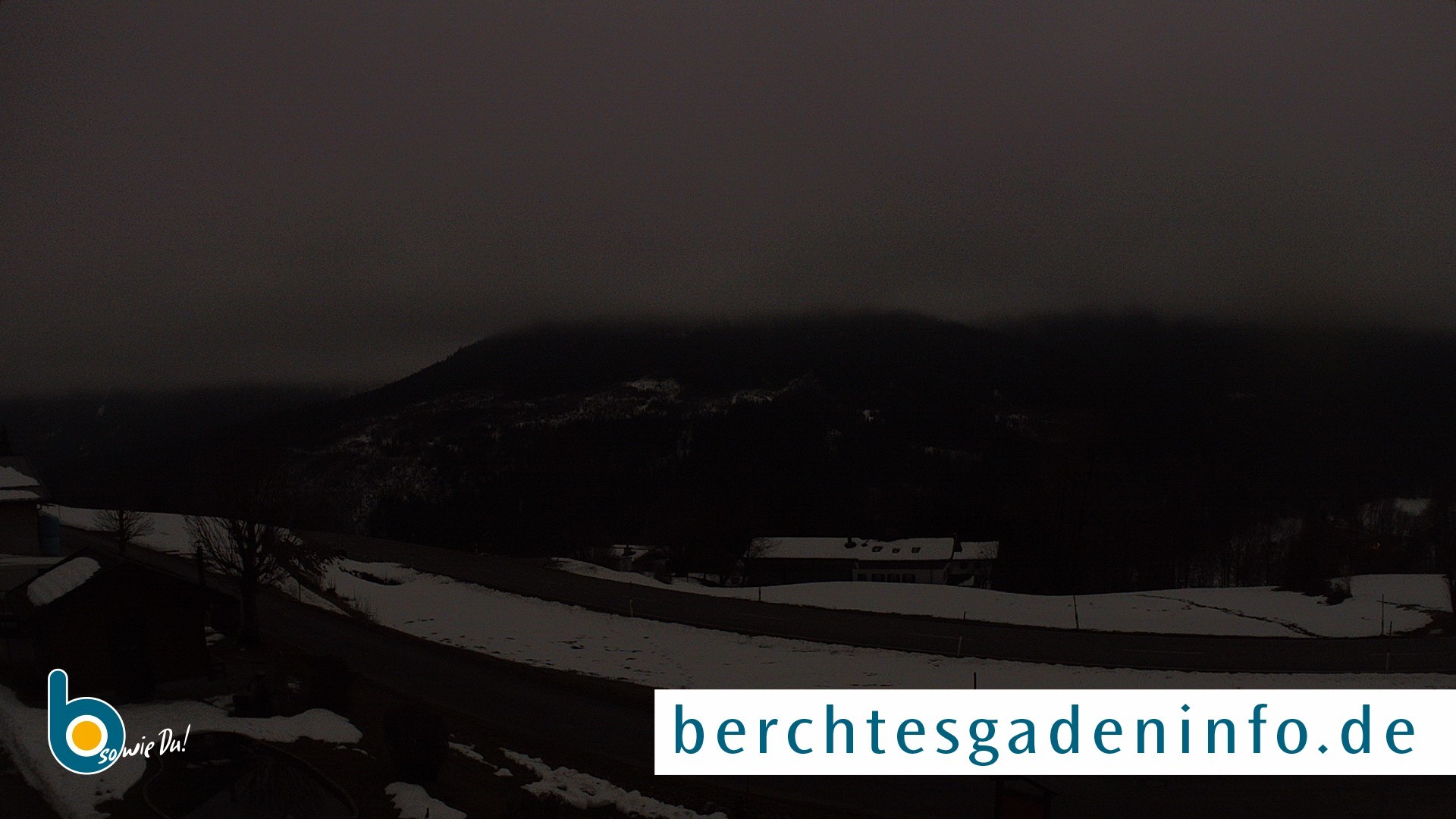 Archiv Foto Webcam Ramsau - Blick auf die Alpenstraße