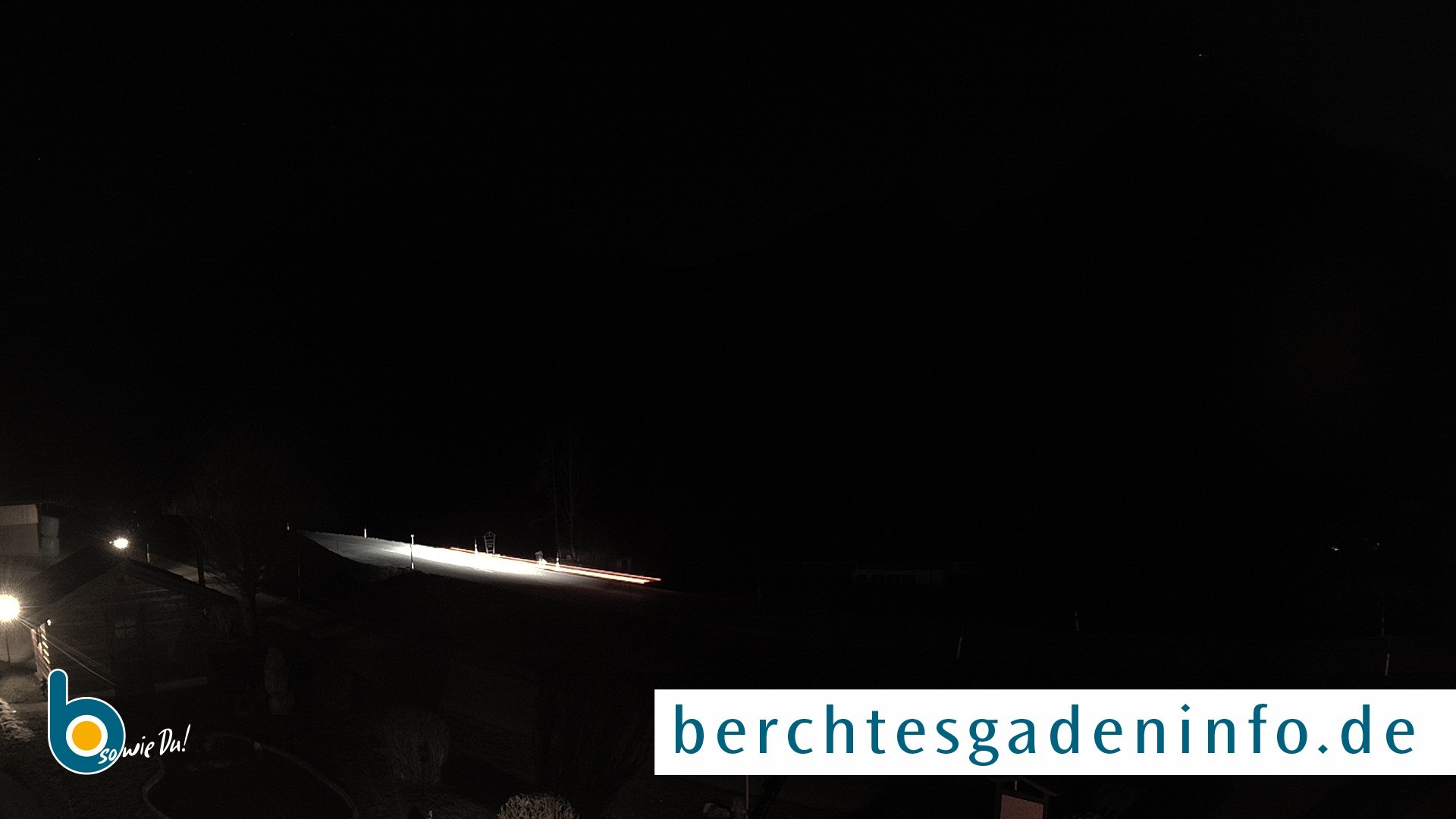 Archiv Foto Webcam Ramsau - Blick auf die Alpenstraße