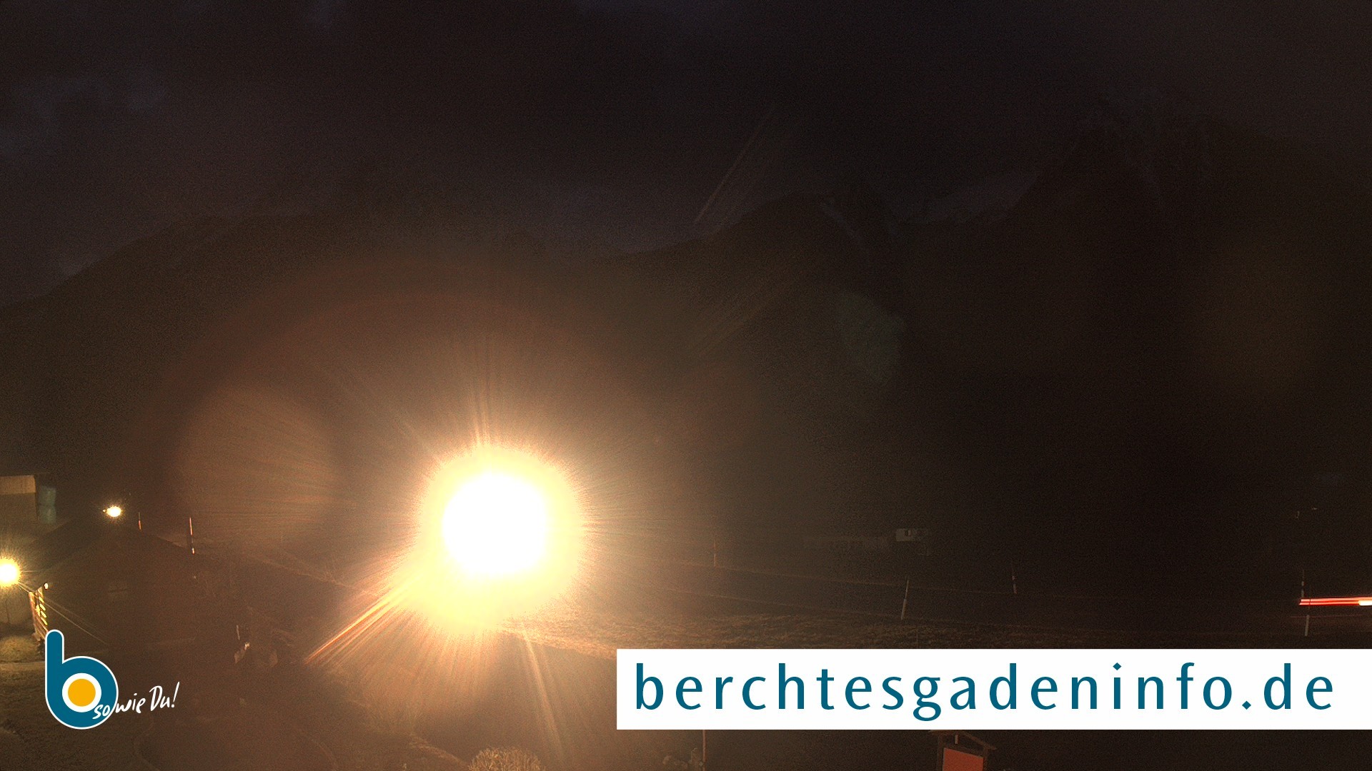 Archiv Foto Webcam Ramsau - Blick auf die Alpenstraße