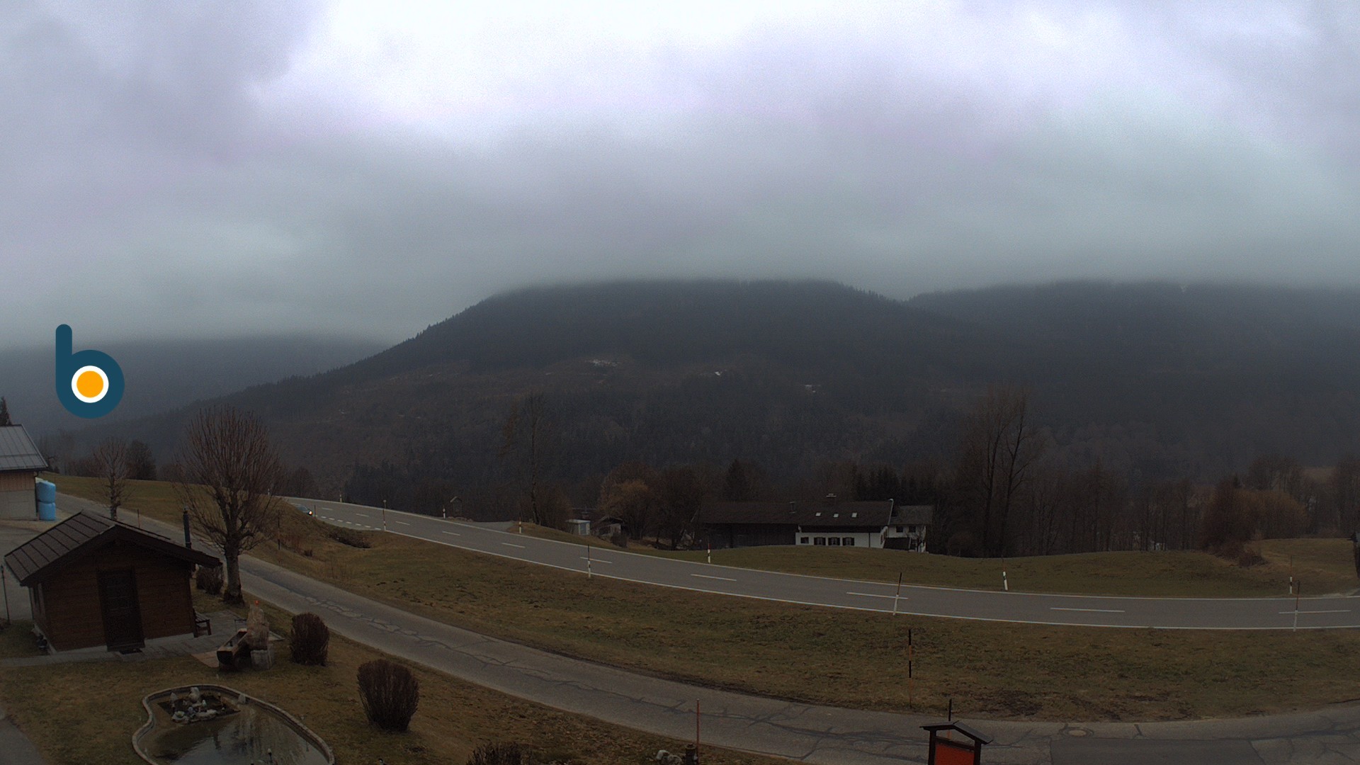 Archiv Foto Webcam Ramsau - Blick auf die Alpenstraße