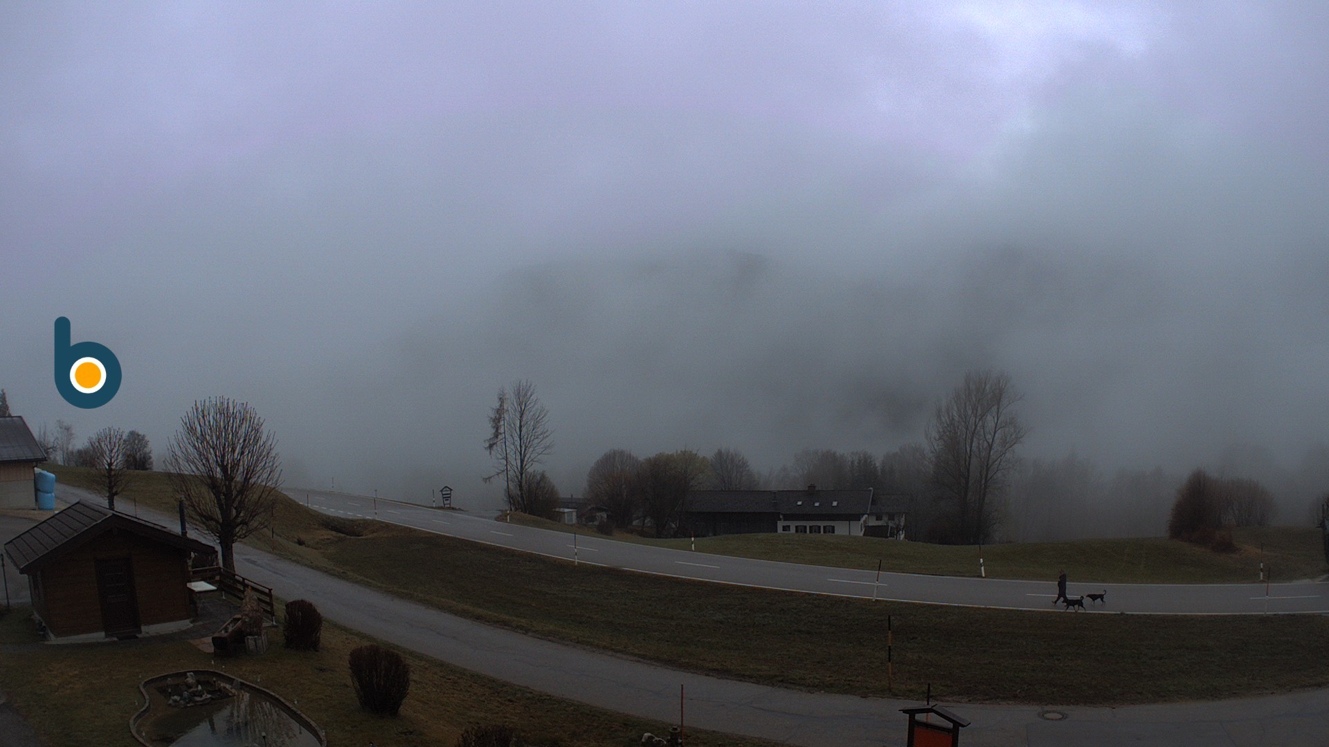 Archiv Foto Webcam Ramsau - Blick auf die Alpenstraße