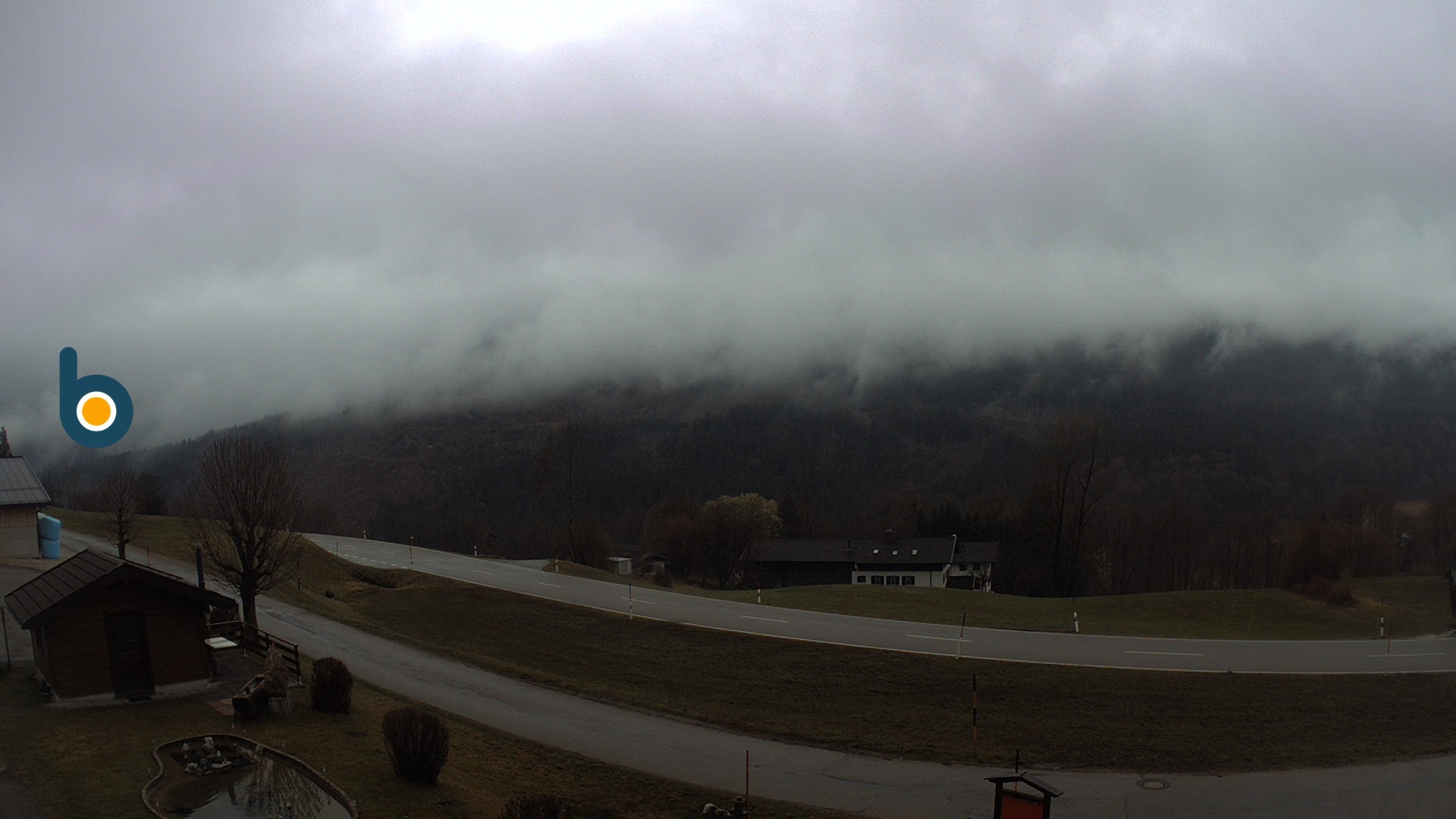 Archiv Foto Webcam Ramsau - Blick auf die Alpenstraße