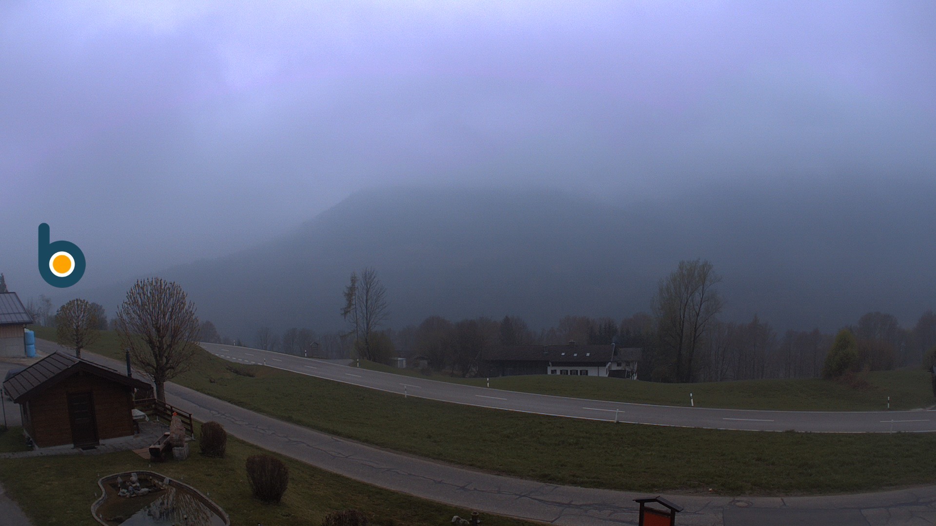 Archiv Foto Webcam Ramsau - Blick auf die Alpenstraße
