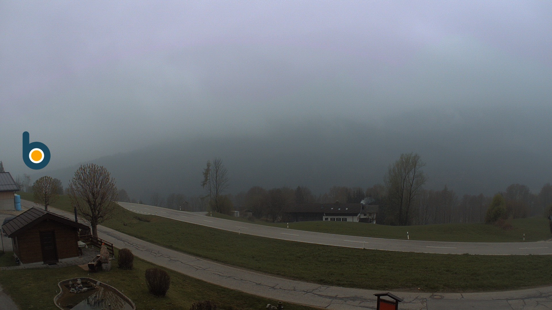 Archiv Foto Webcam Ramsau - Blick auf die Alpenstraße