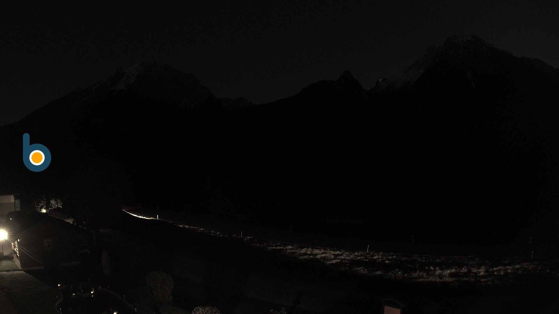 Archiv Foto Webcam Ramsau - Blick auf die Alpenstraße