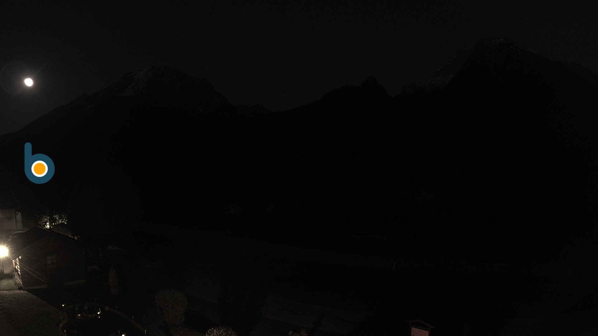 Archiv Foto Webcam Ramsau - Blick auf die Alpenstraße