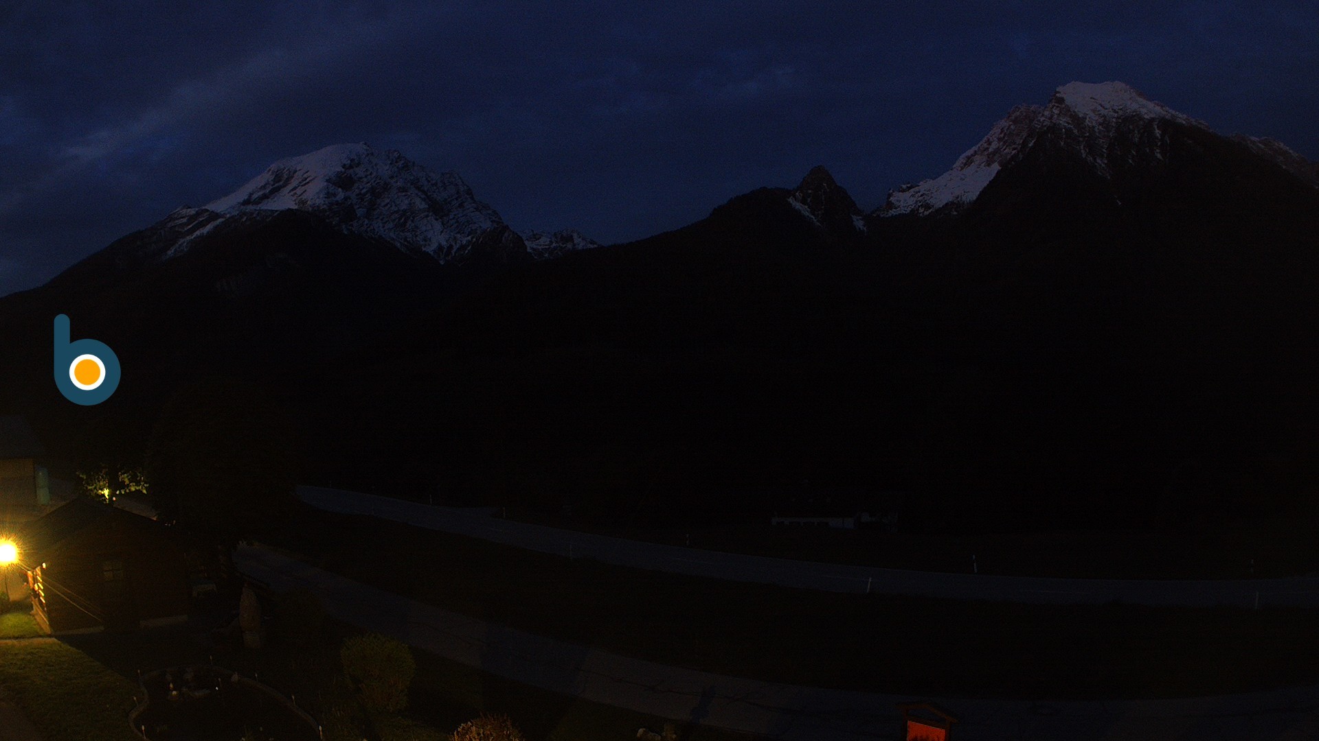 Archiv Foto Webcam Ramsau - Blick auf die Alpenstraße