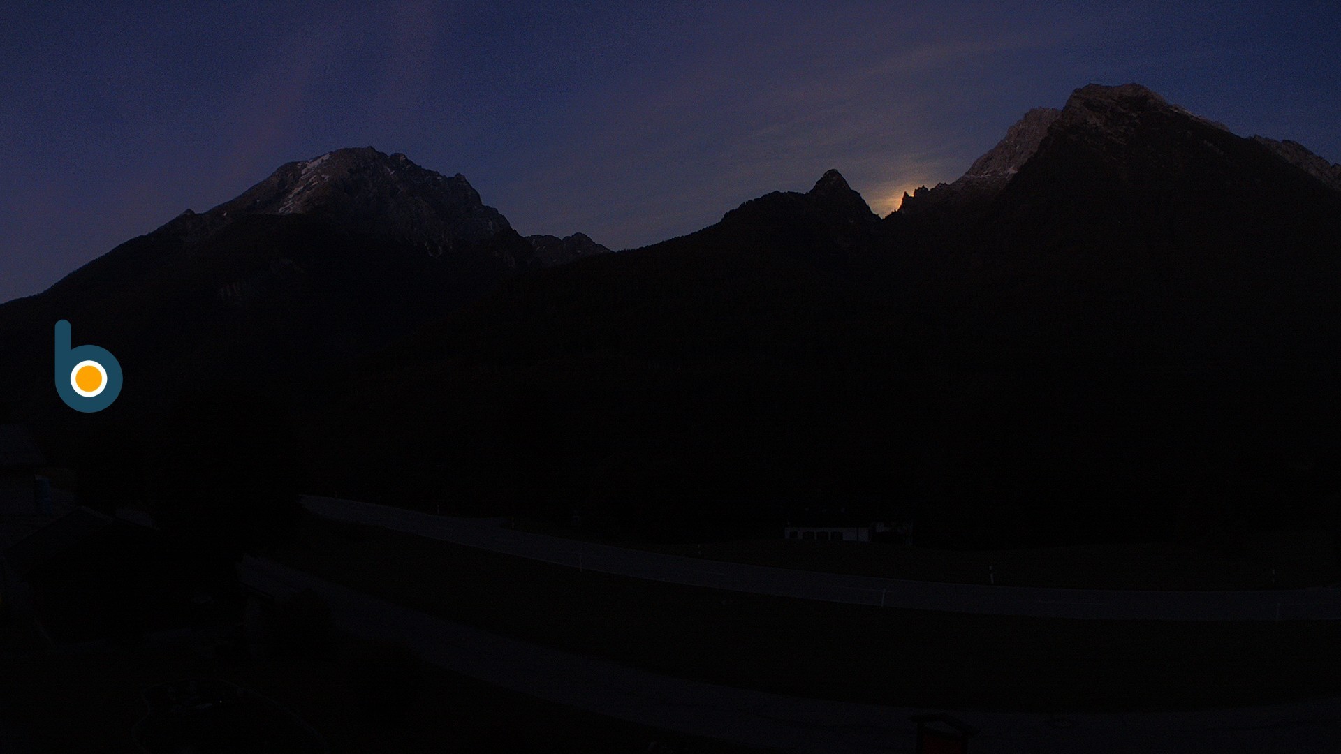 Archiv Foto Webcam Ramsau - Blick auf die Alpenstraße