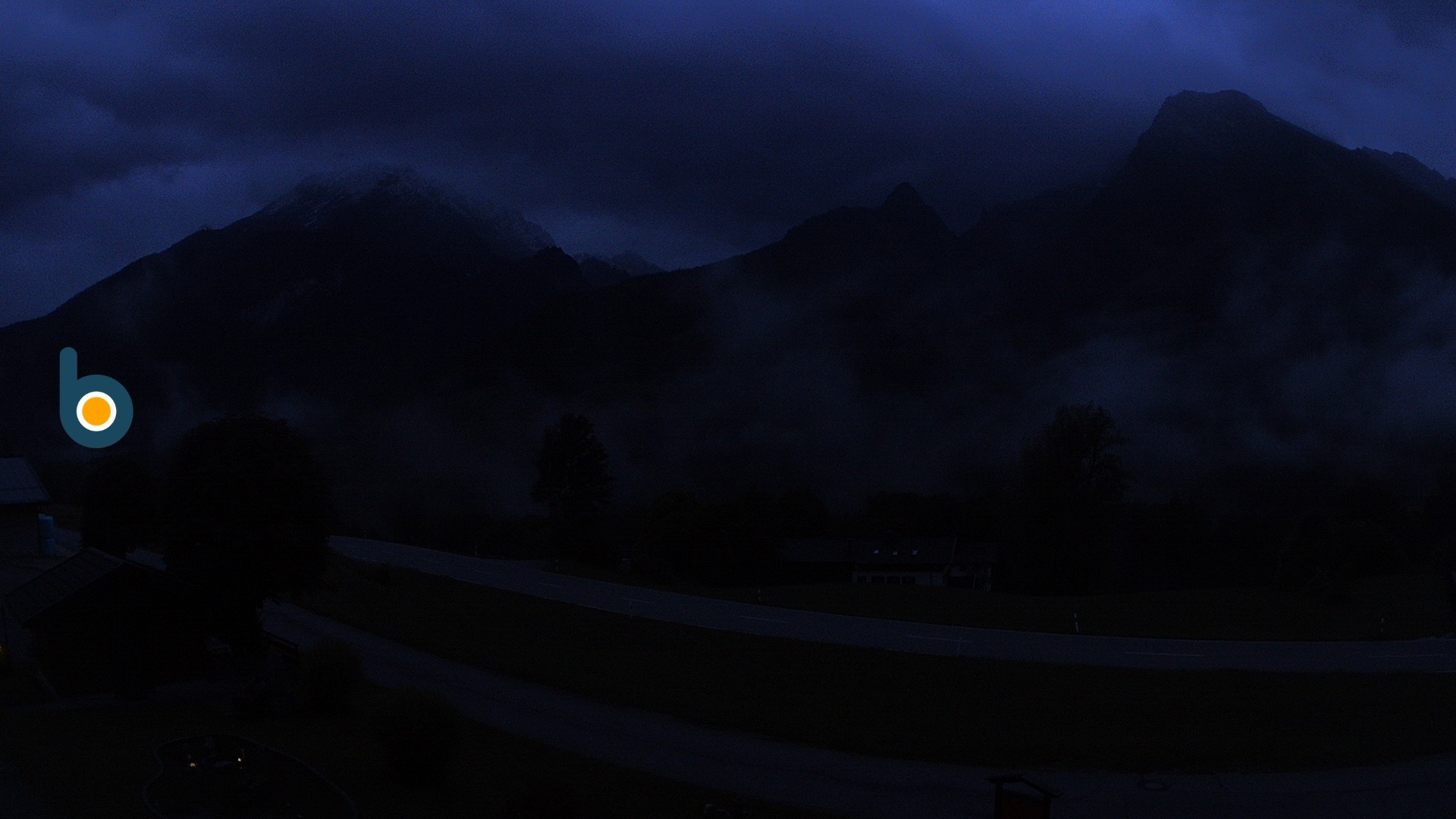 Archiv Foto Webcam Ramsau - Blick auf die Alpenstraße