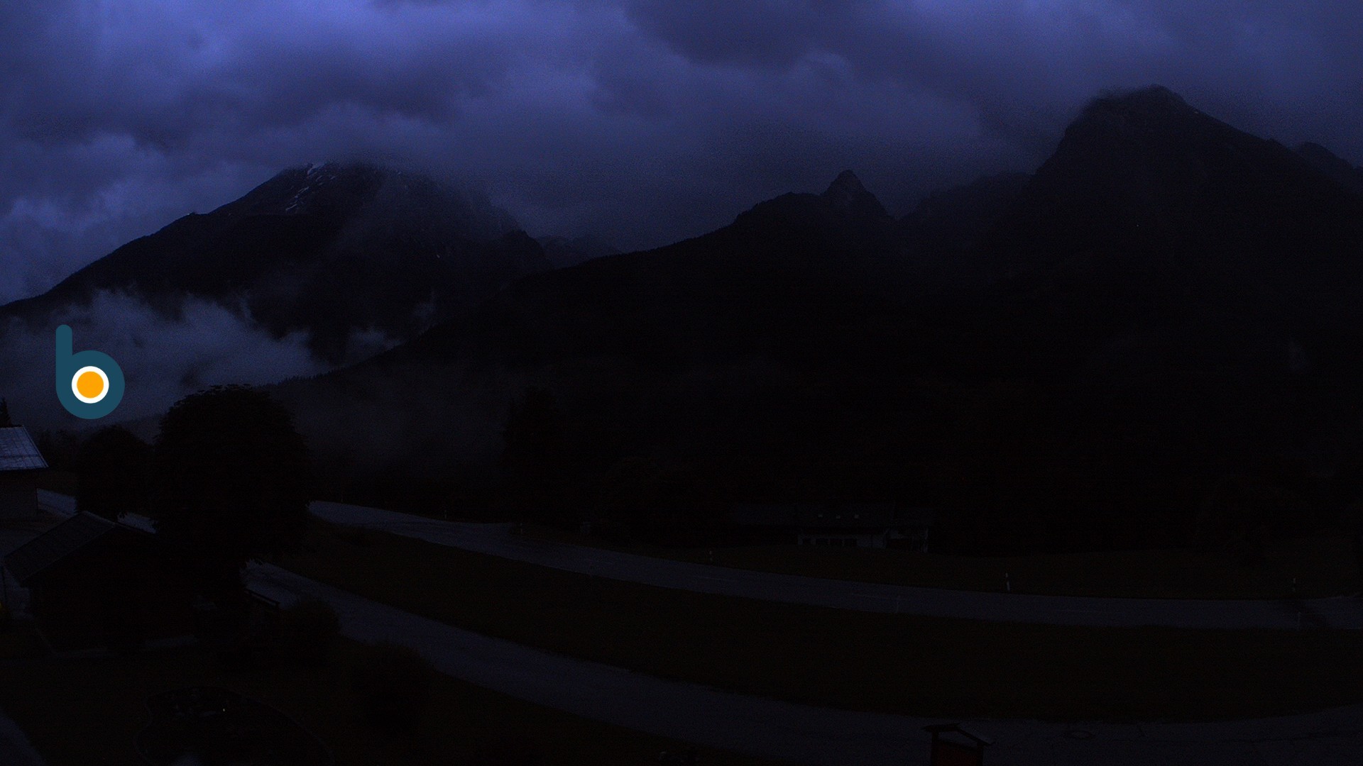 Archiv Foto Webcam Ramsau - Blick auf die Alpenstraße