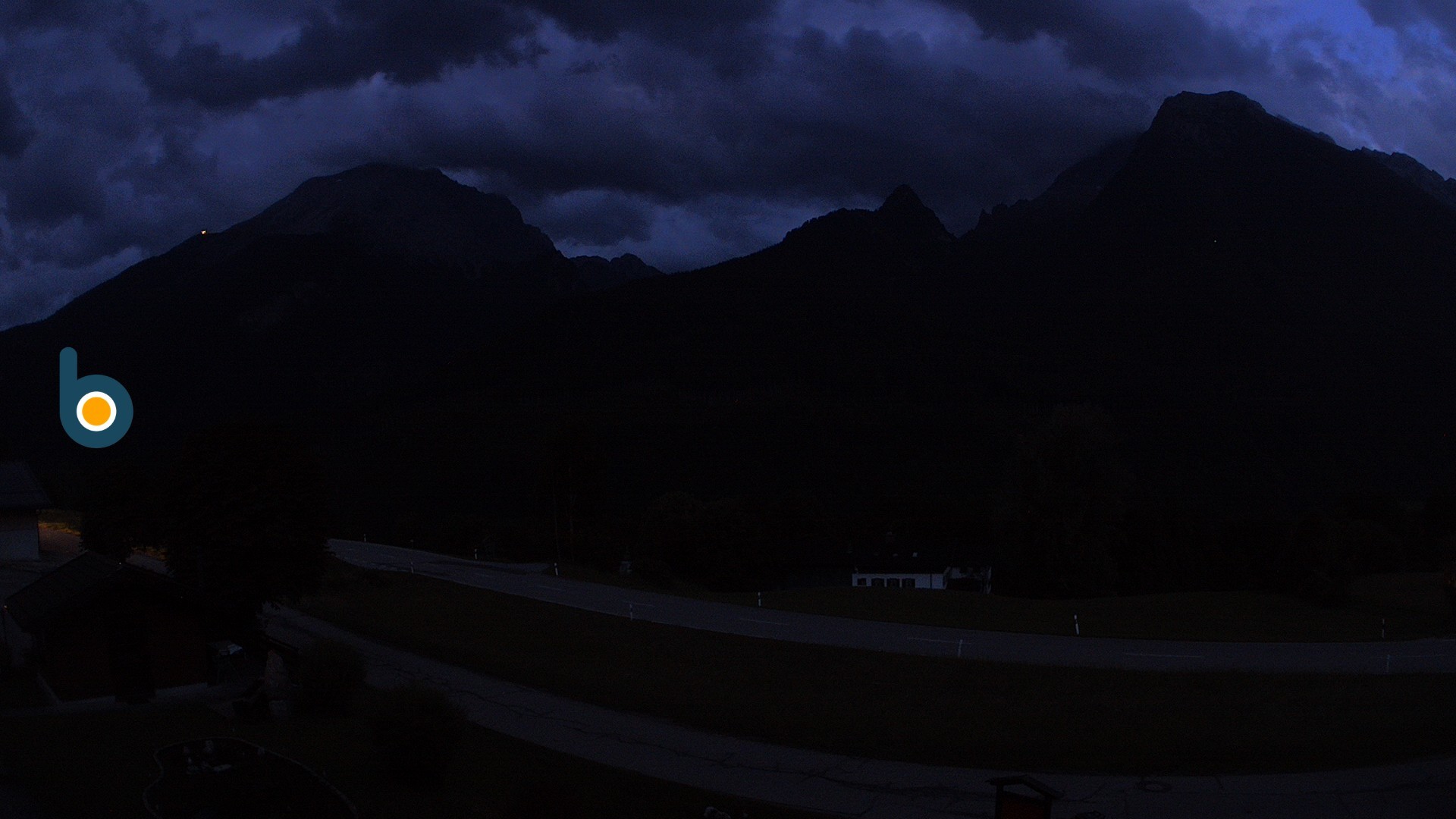Archiv Foto Webcam Ramsau - Blick auf die Alpenstraße