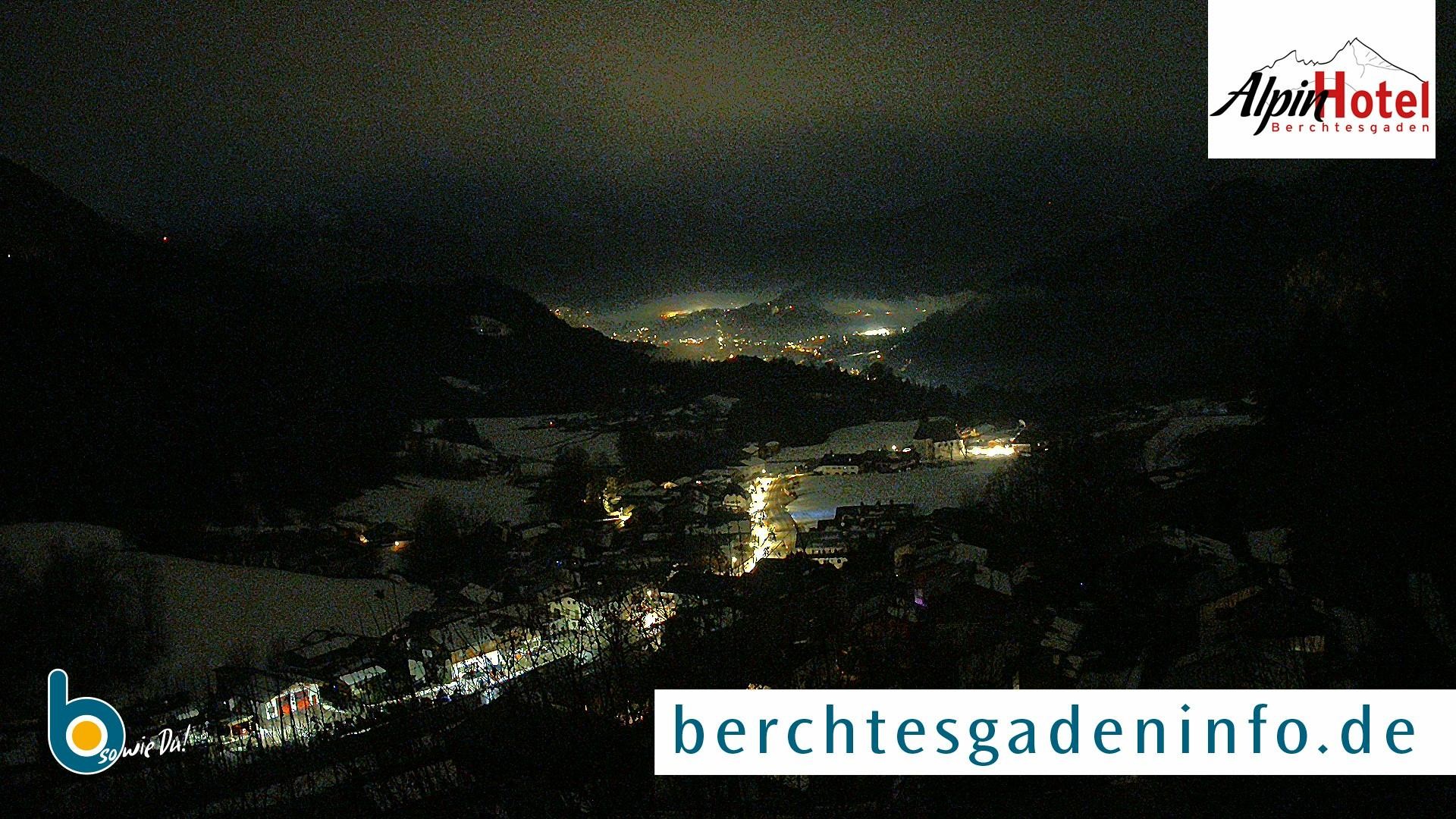 Archiv Foto Webcam Oberau: Alpinhotel Berchtesgaden