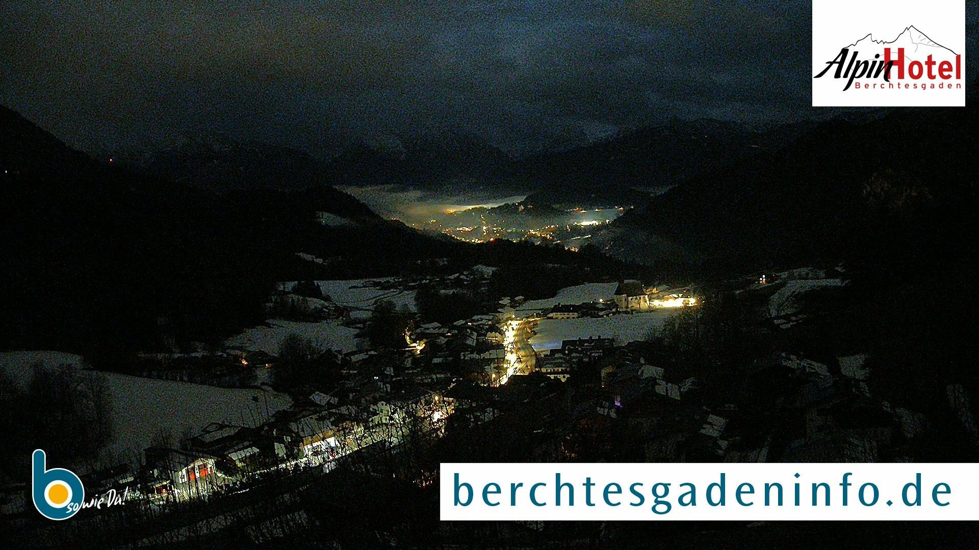 Archiv Foto Webcam Oberau: Alpinhotel Berchtesgaden
