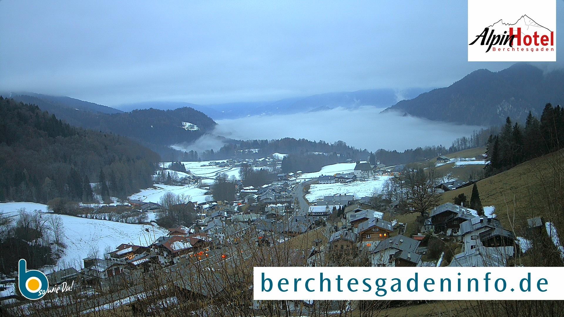 Archiv Foto Webcam Oberau: Alpinhotel Berchtesgaden