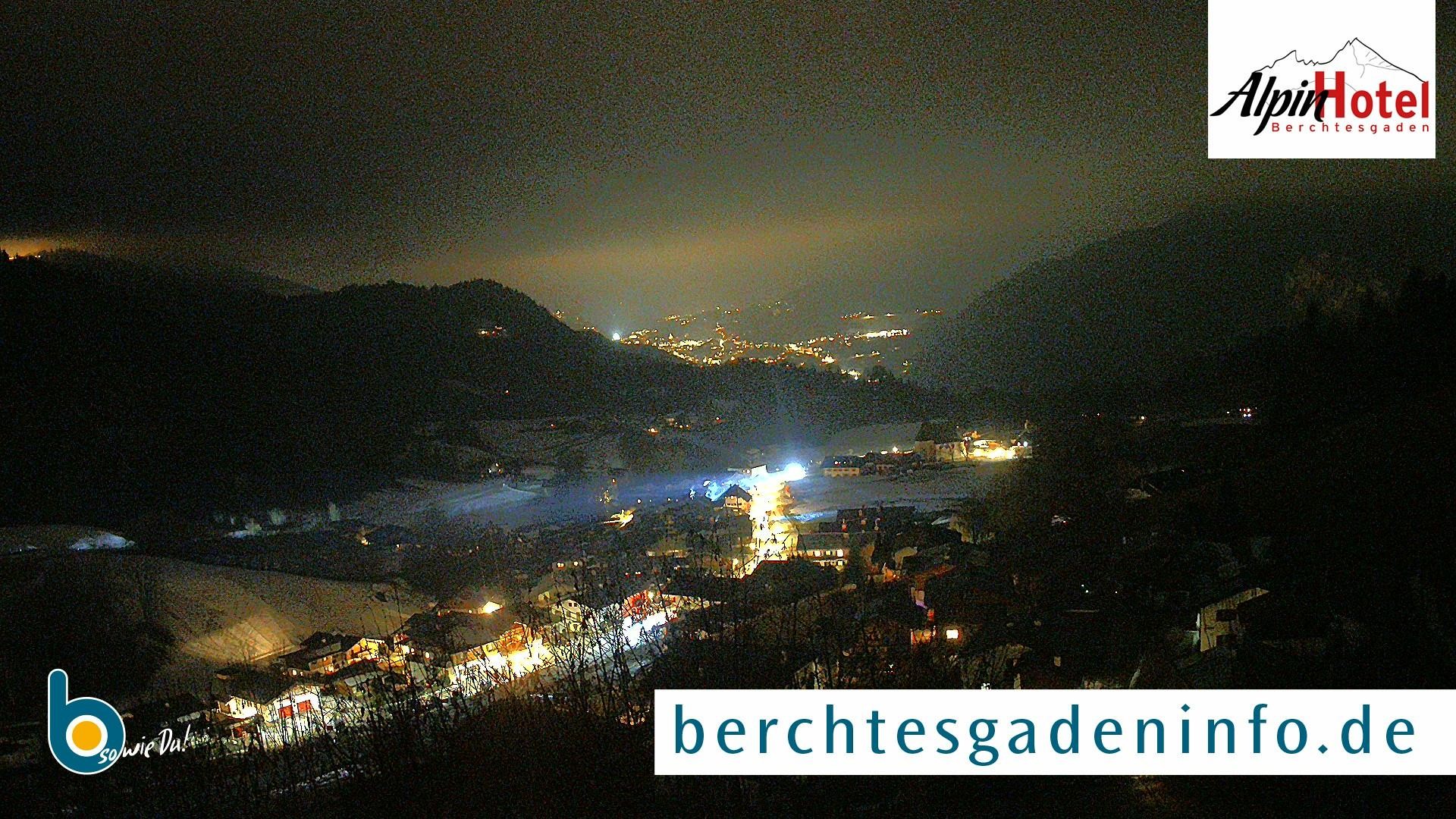 Archiv Foto Webcam Oberau: Alpinhotel Berchtesgaden
