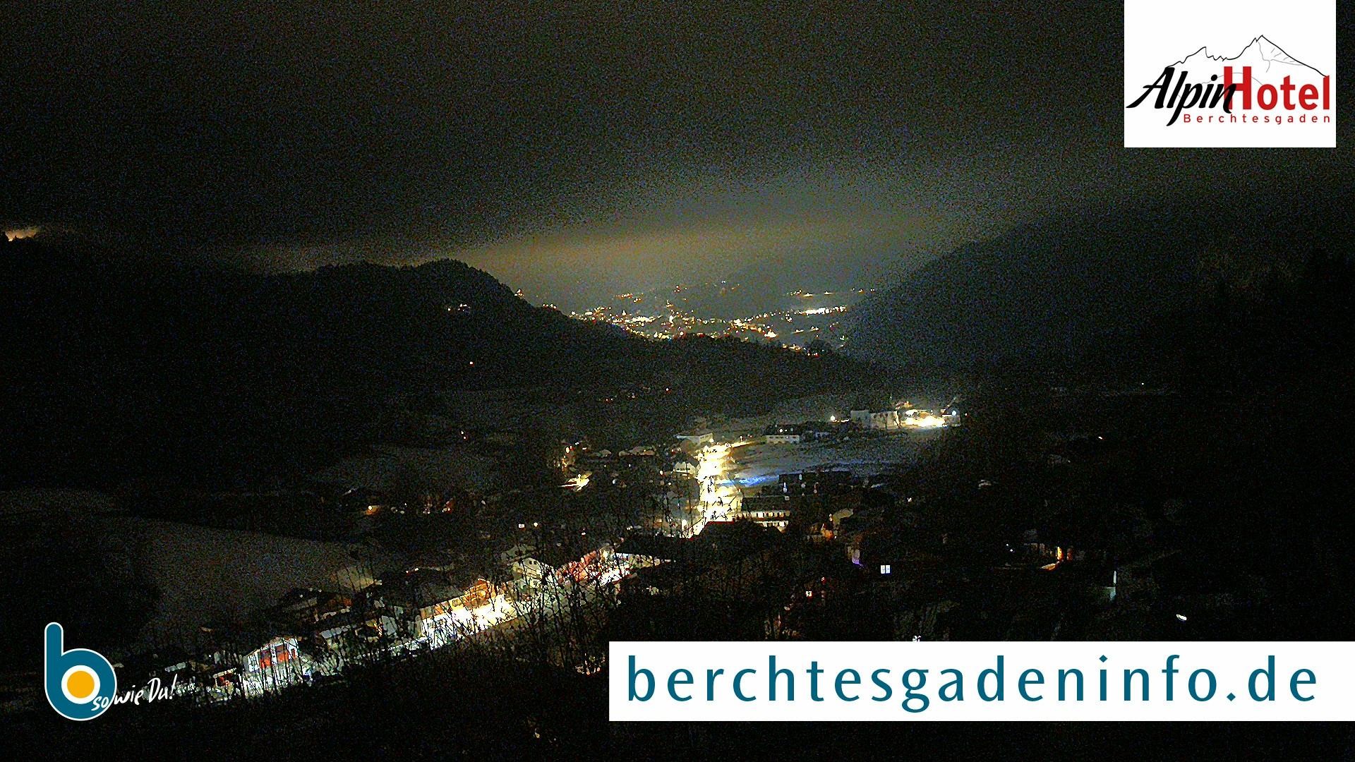 Archiv Foto Webcam Oberau: Alpinhotel Berchtesgaden