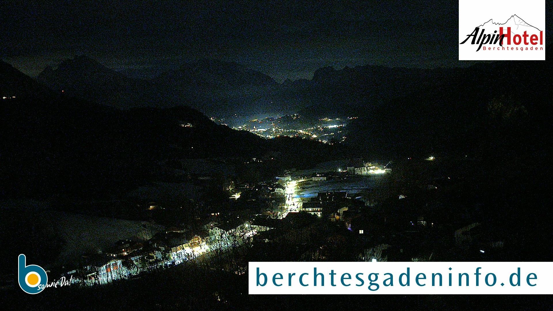 Archiv Foto Webcam Oberau: Alpinhotel Berchtesgaden