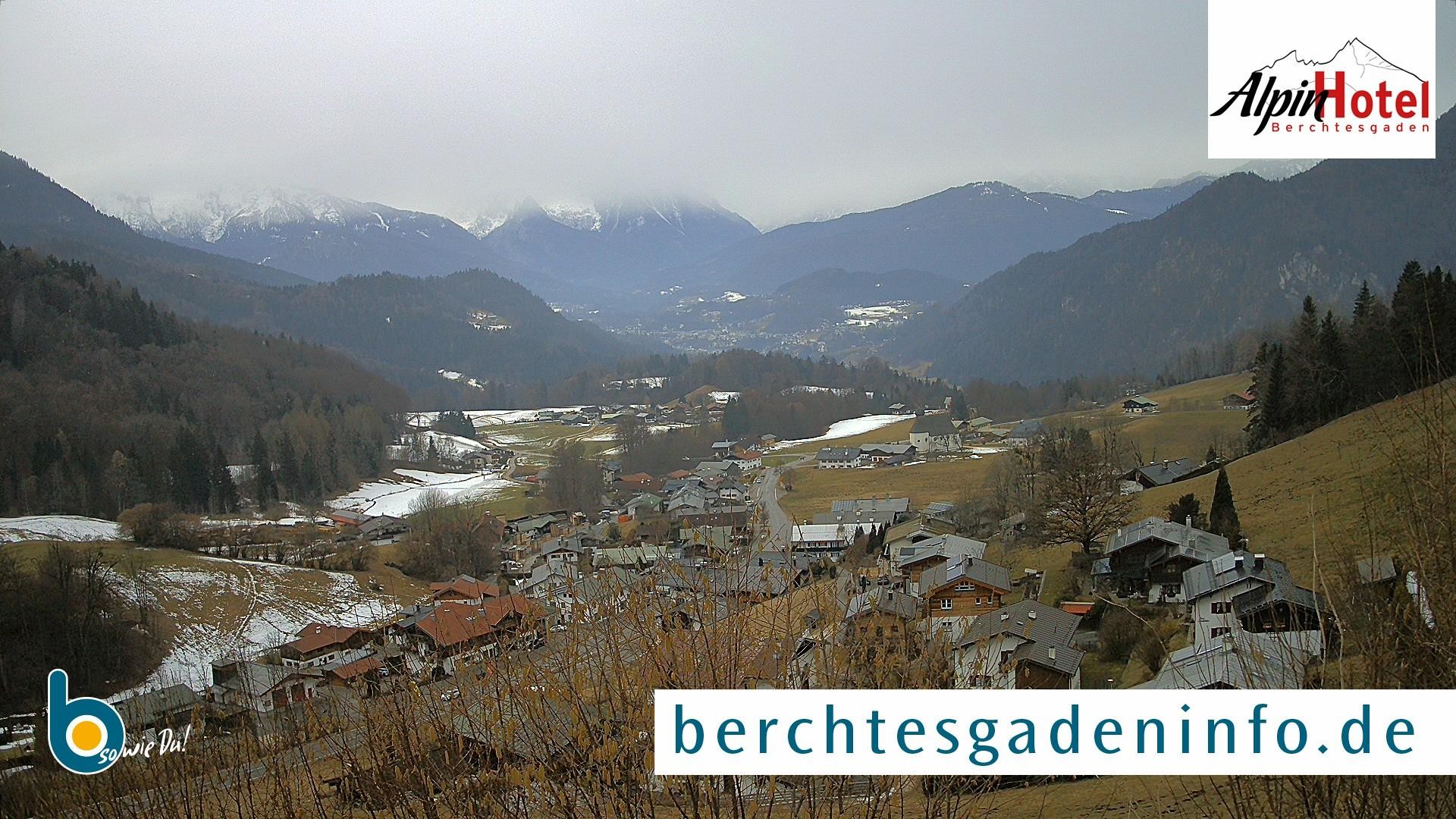Archiv Foto Webcam Oberau: Alpinhotel Berchtesgaden