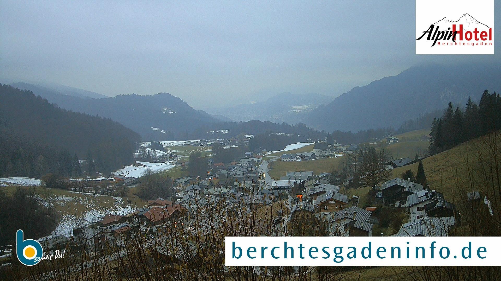Archiv Foto Webcam Oberau: Alpinhotel Berchtesgaden