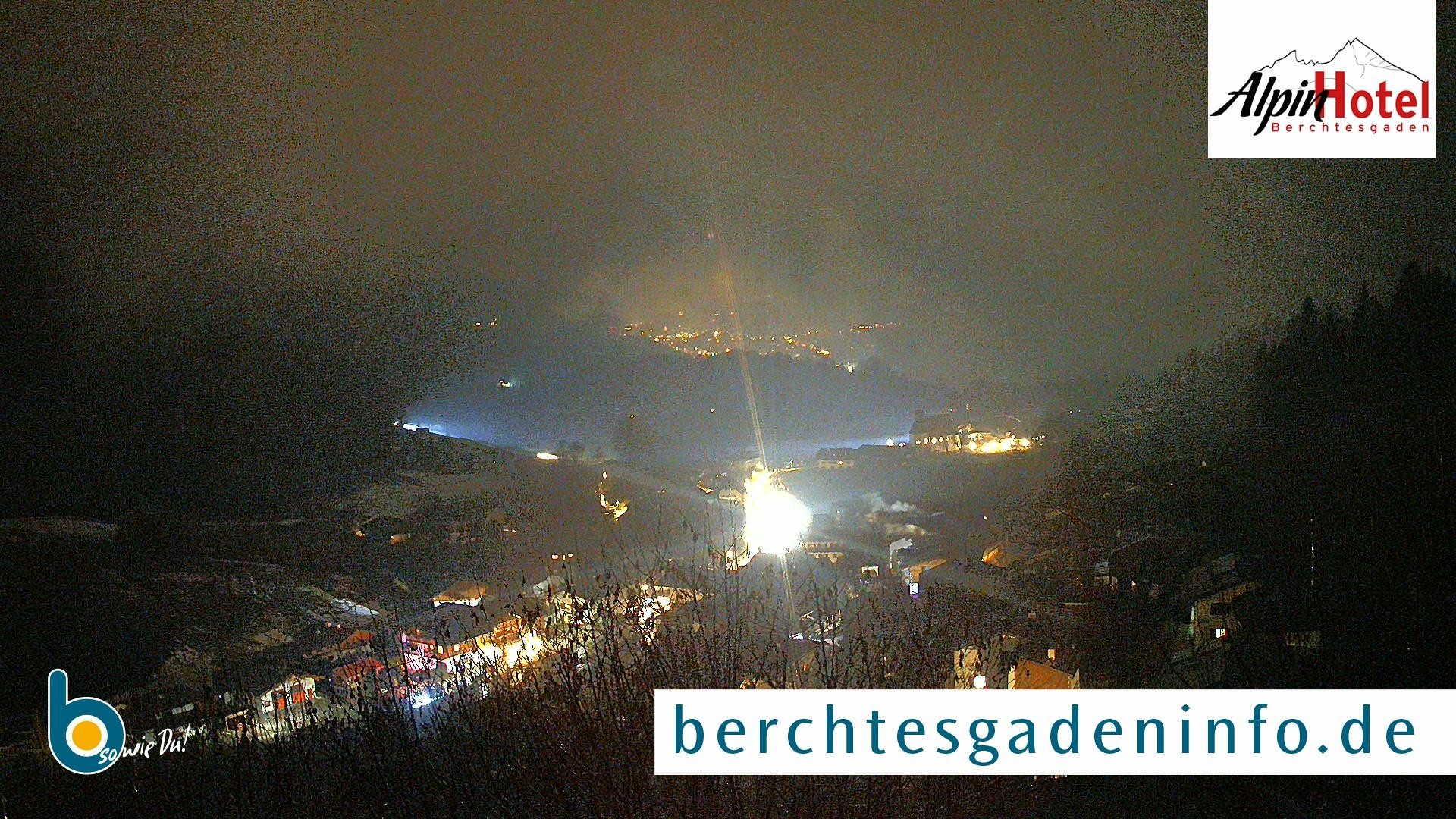 Archiv Foto Webcam Oberau: Alpinhotel Berchtesgaden