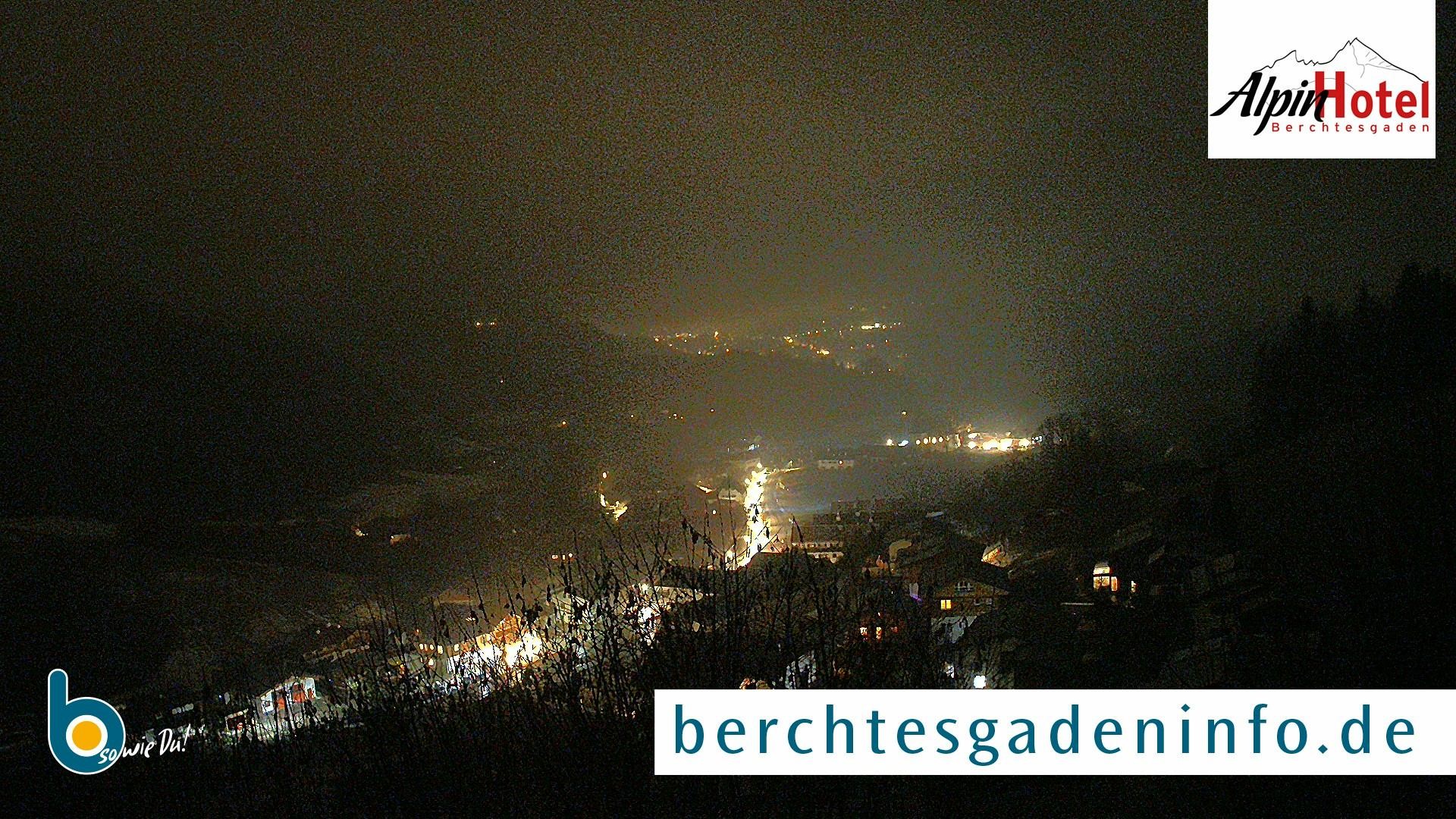 Archiv Foto Webcam Oberau: Alpinhotel Berchtesgaden
