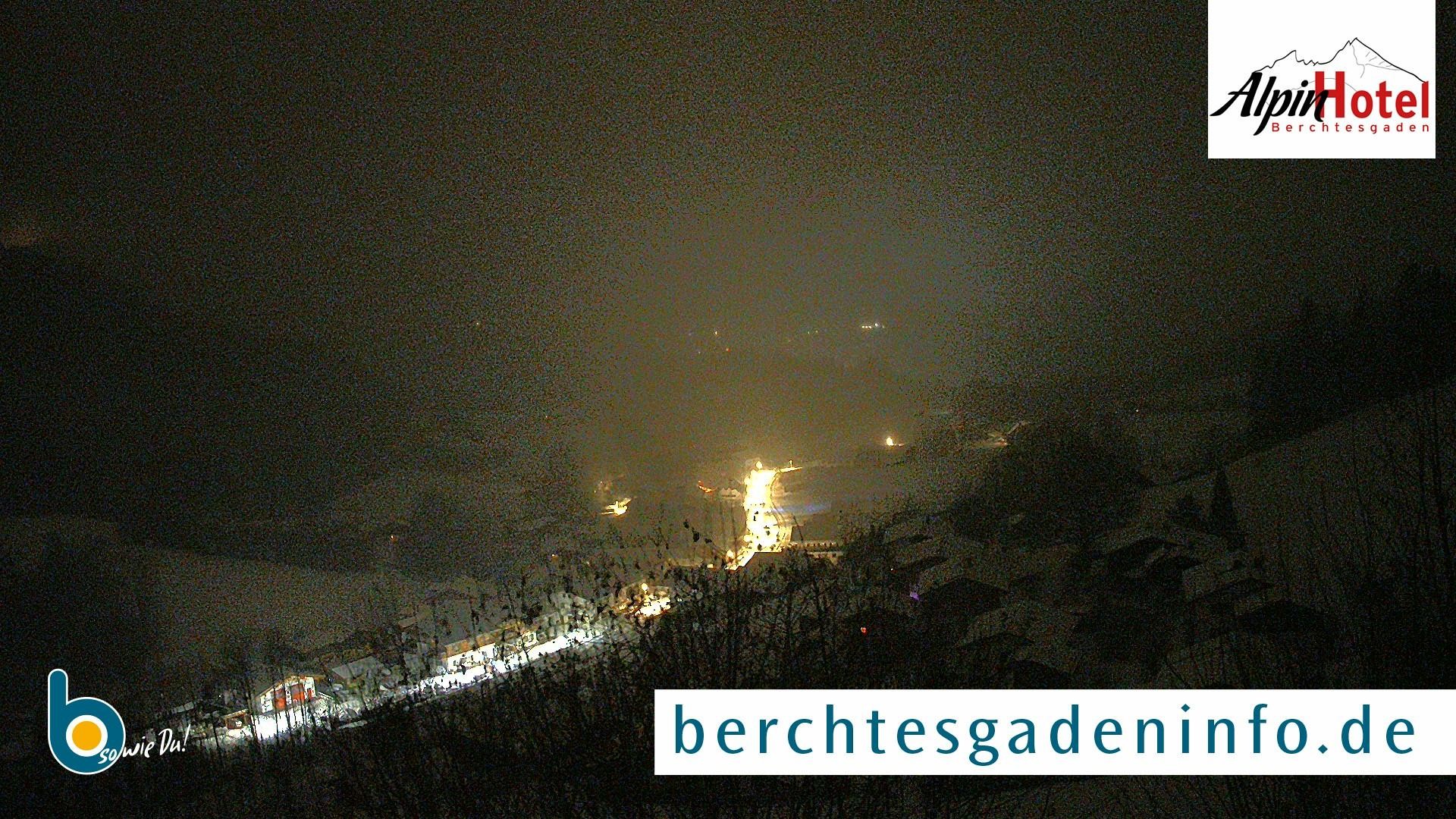 Archiv Foto Webcam Oberau: Alpinhotel Berchtesgaden