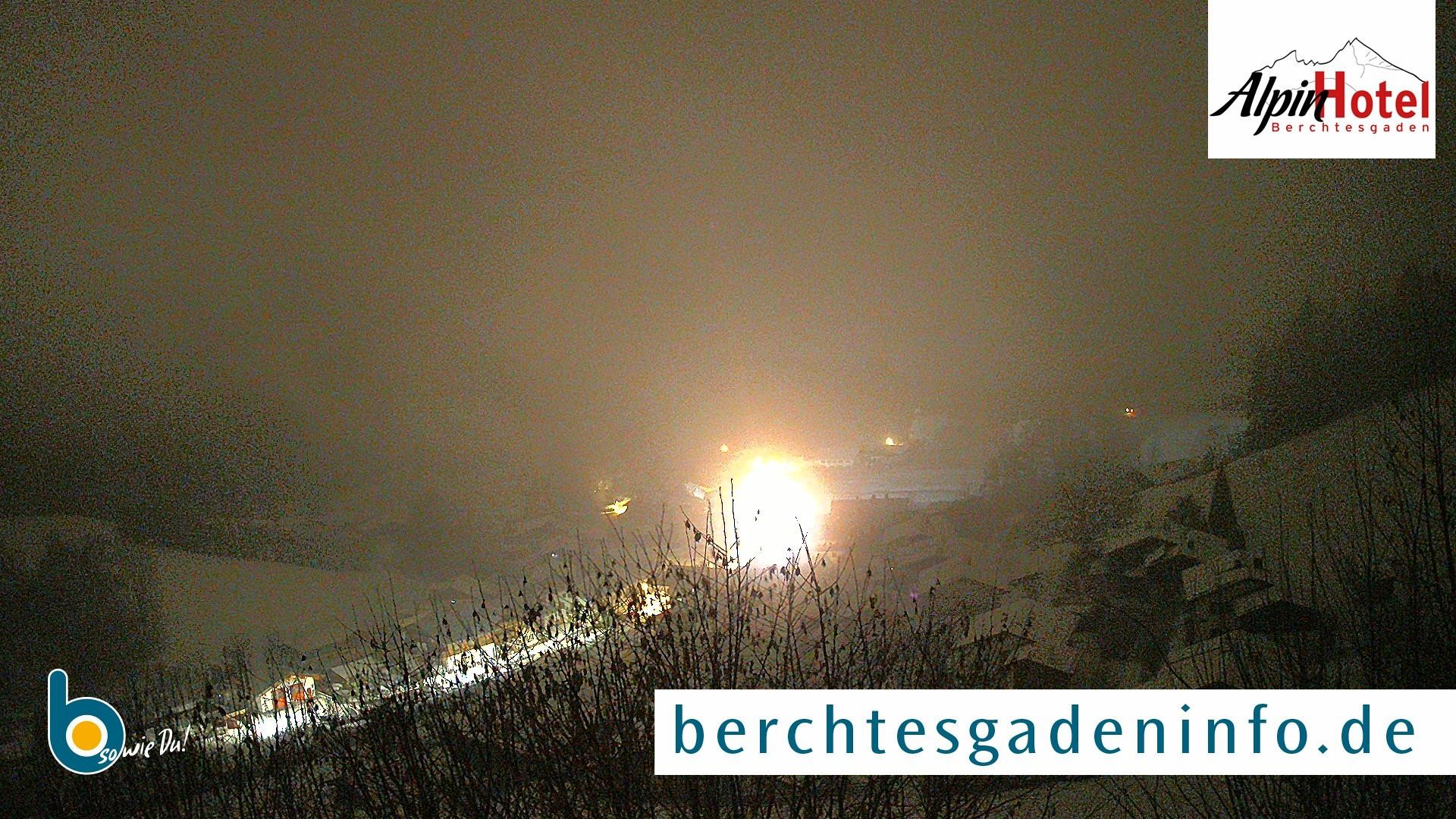 Archiv Foto Webcam Oberau: Alpinhotel Berchtesgaden