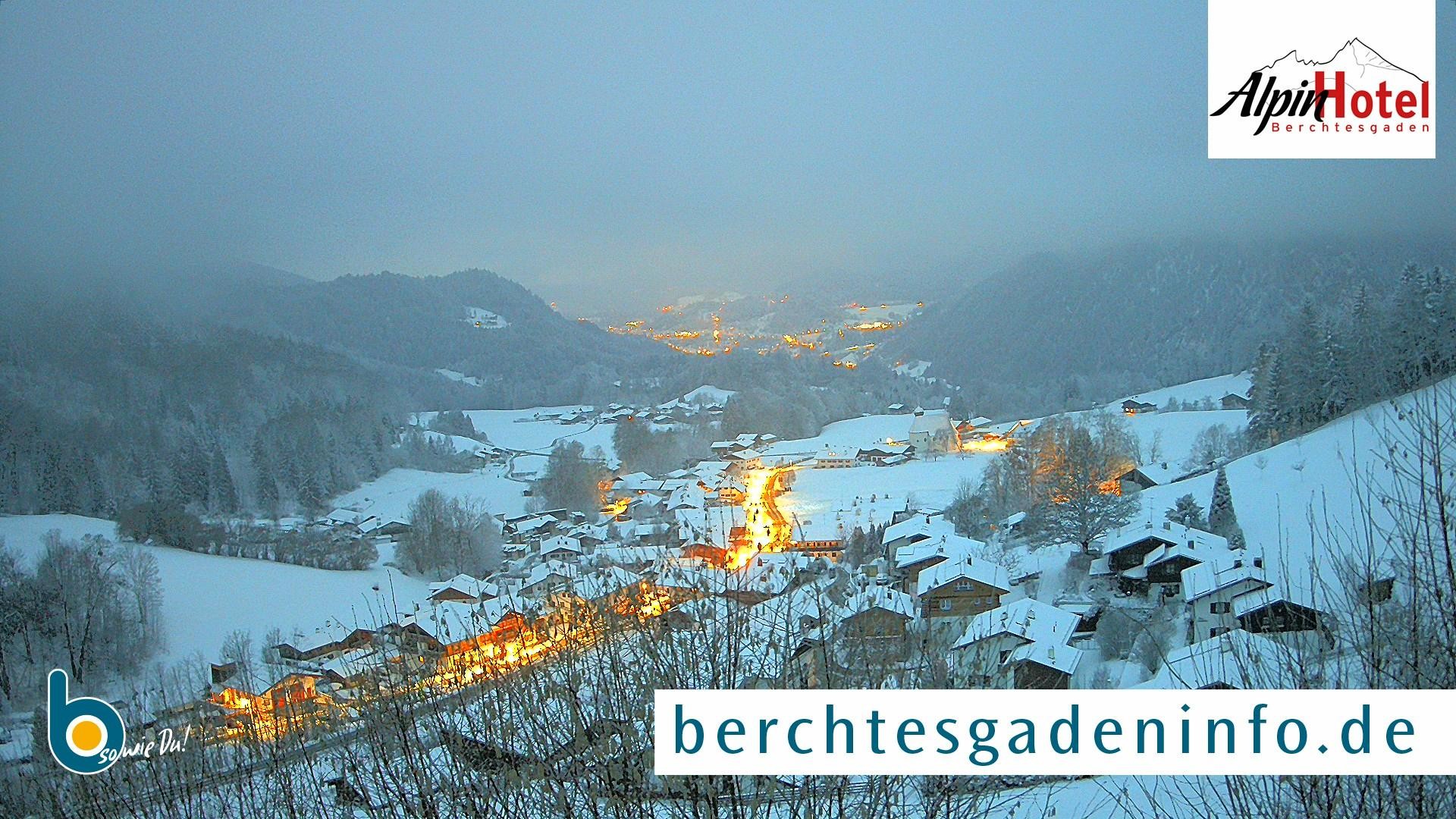 Archiv Foto Webcam Oberau: Alpinhotel Berchtesgaden