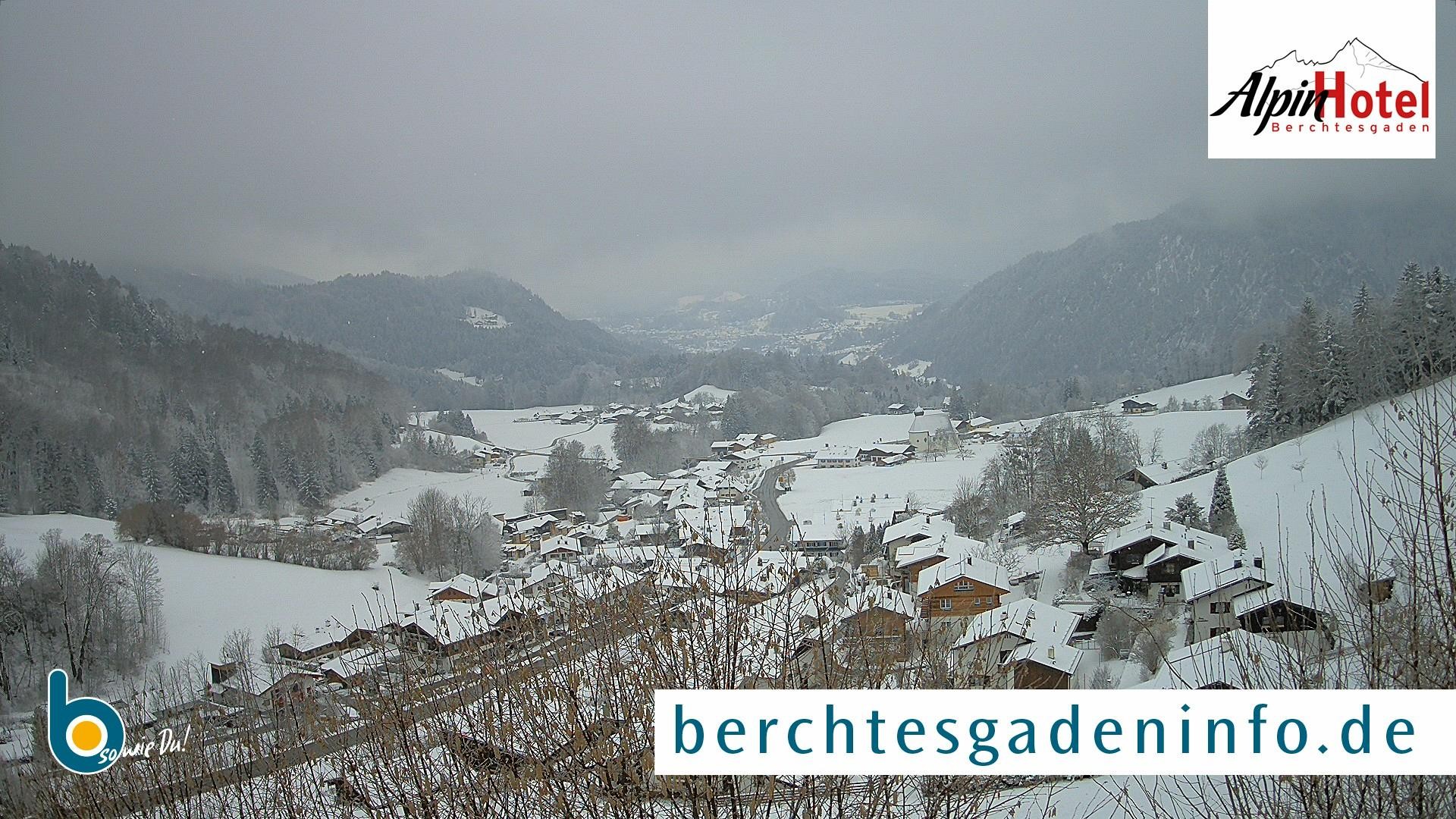 Archiv Foto Webcam Oberau: Alpinhotel Berchtesgaden