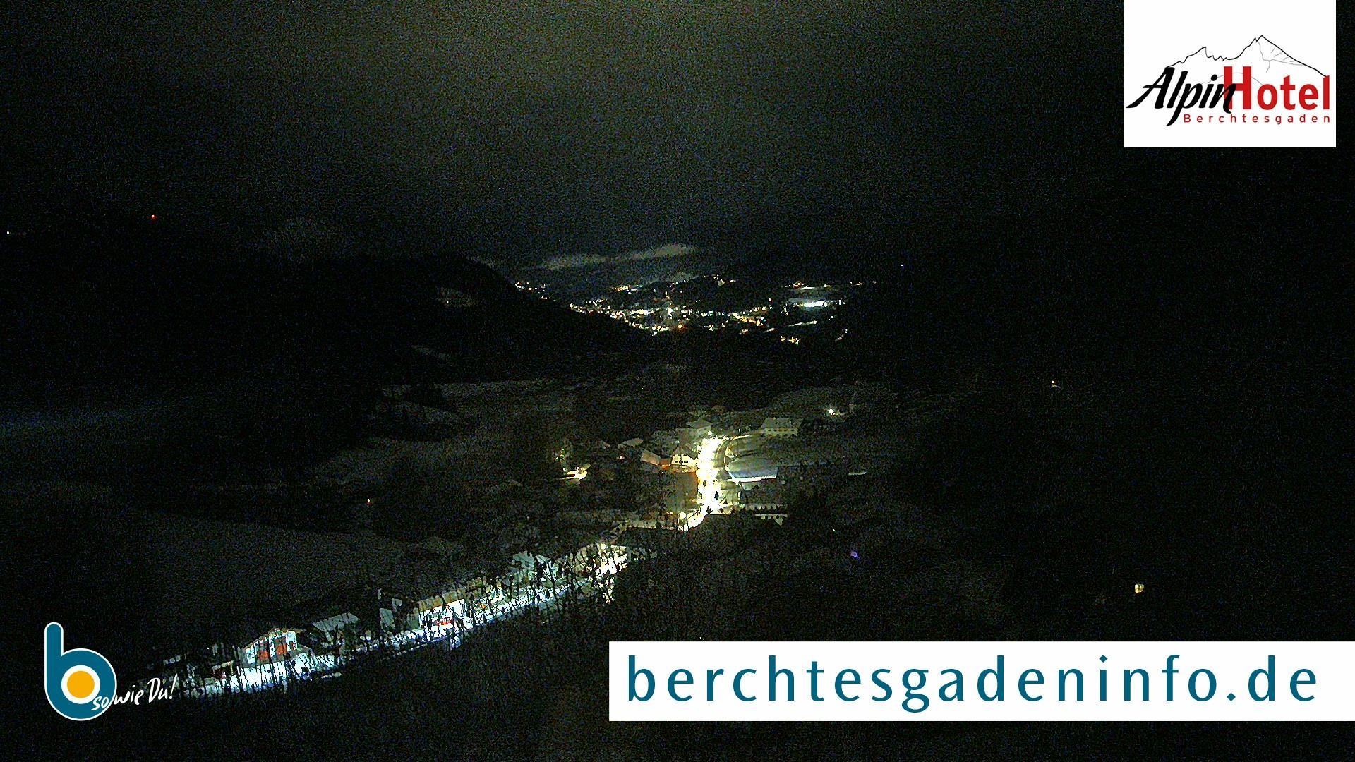 Archiv Foto Webcam Oberau: Alpinhotel Berchtesgaden