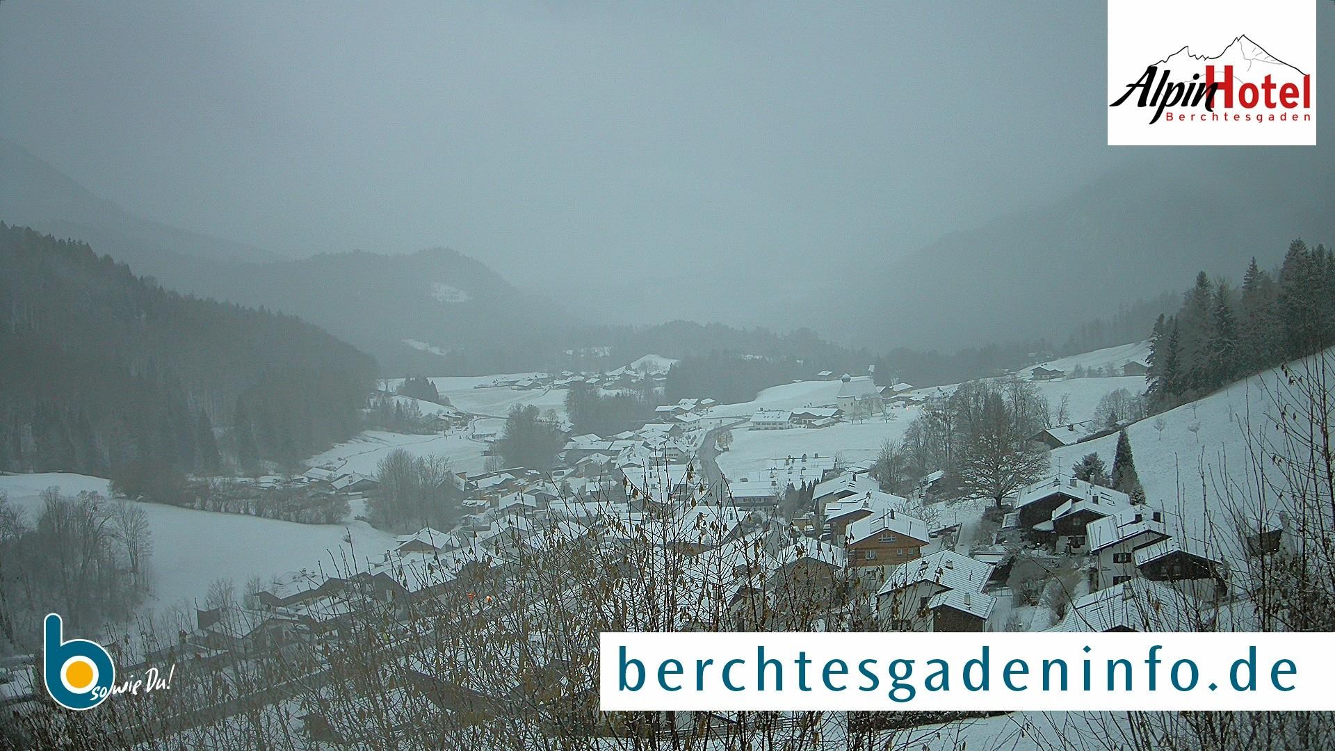 Archiv Foto Webcam Oberau: Alpinhotel Berchtesgaden