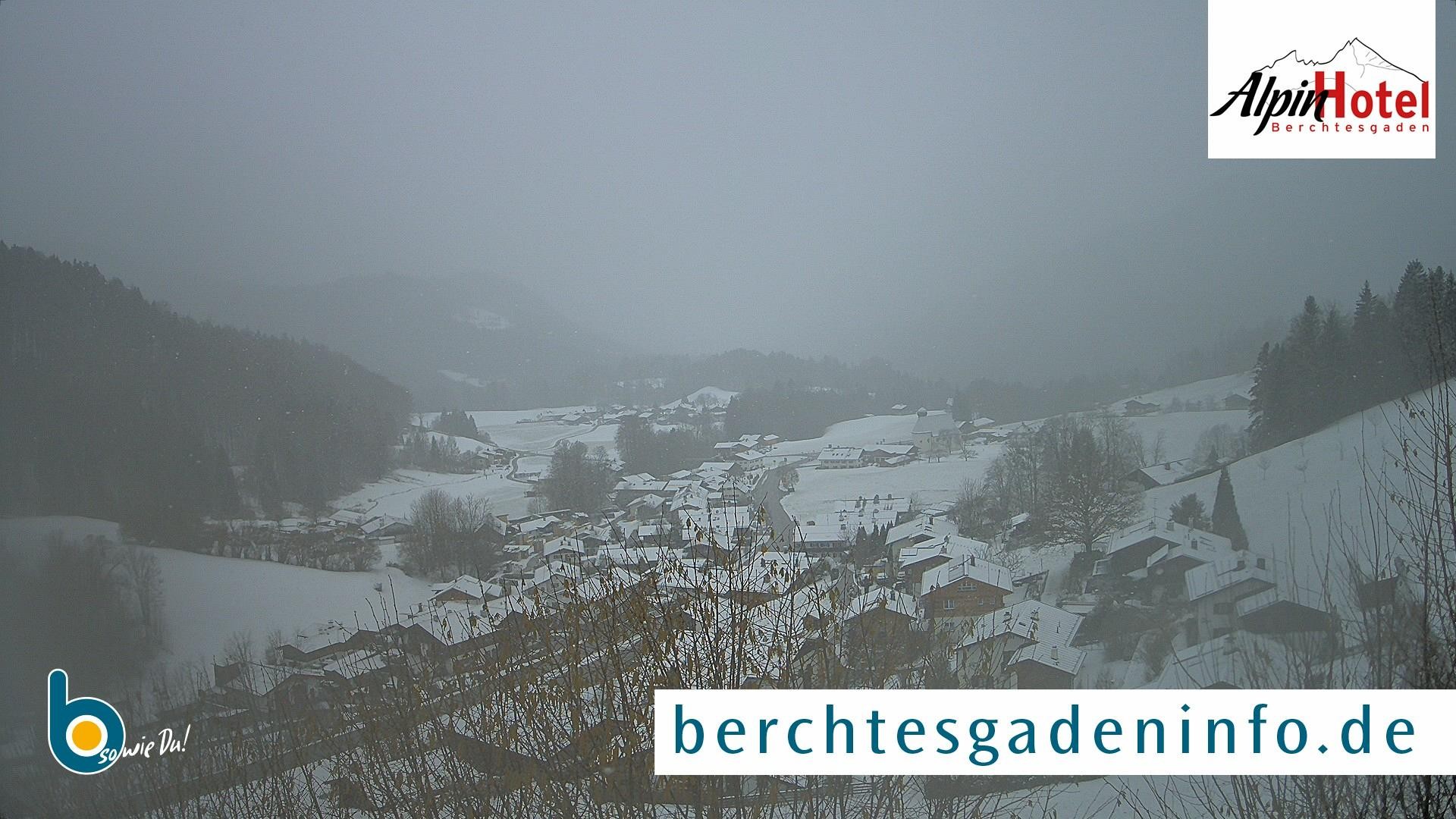 Archiv Foto Webcam Oberau: Alpinhotel Berchtesgaden