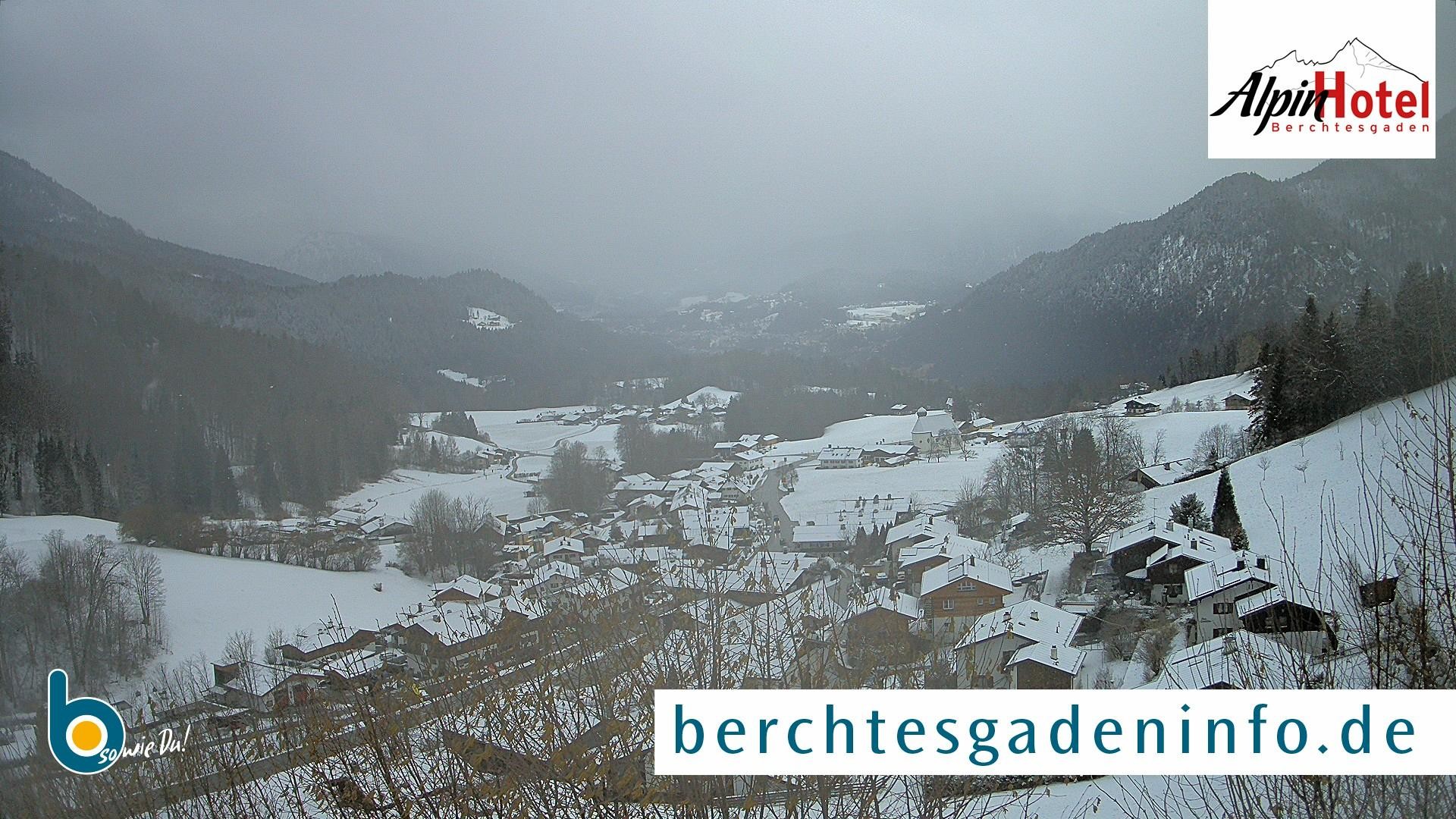 Archiv Foto Webcam Oberau: Alpinhotel Berchtesgaden