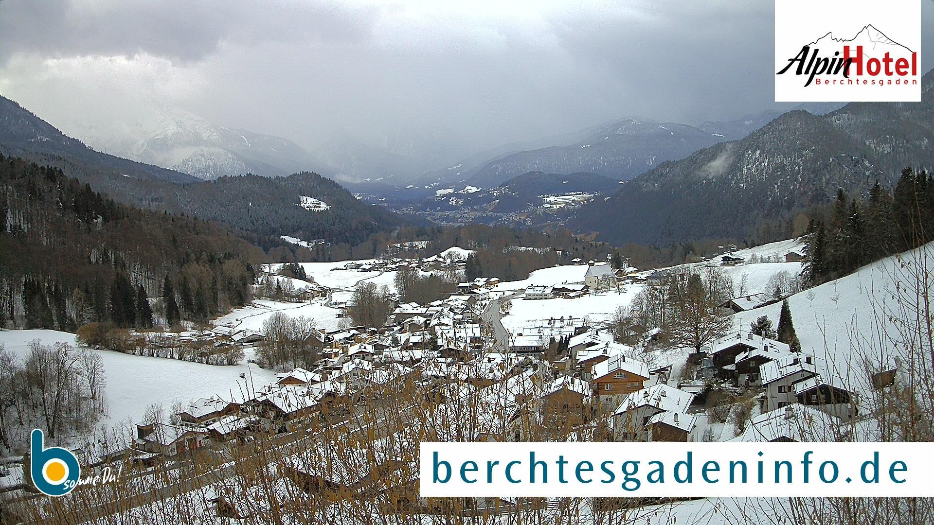 Archiv Foto Webcam Oberau: Alpinhotel Berchtesgaden