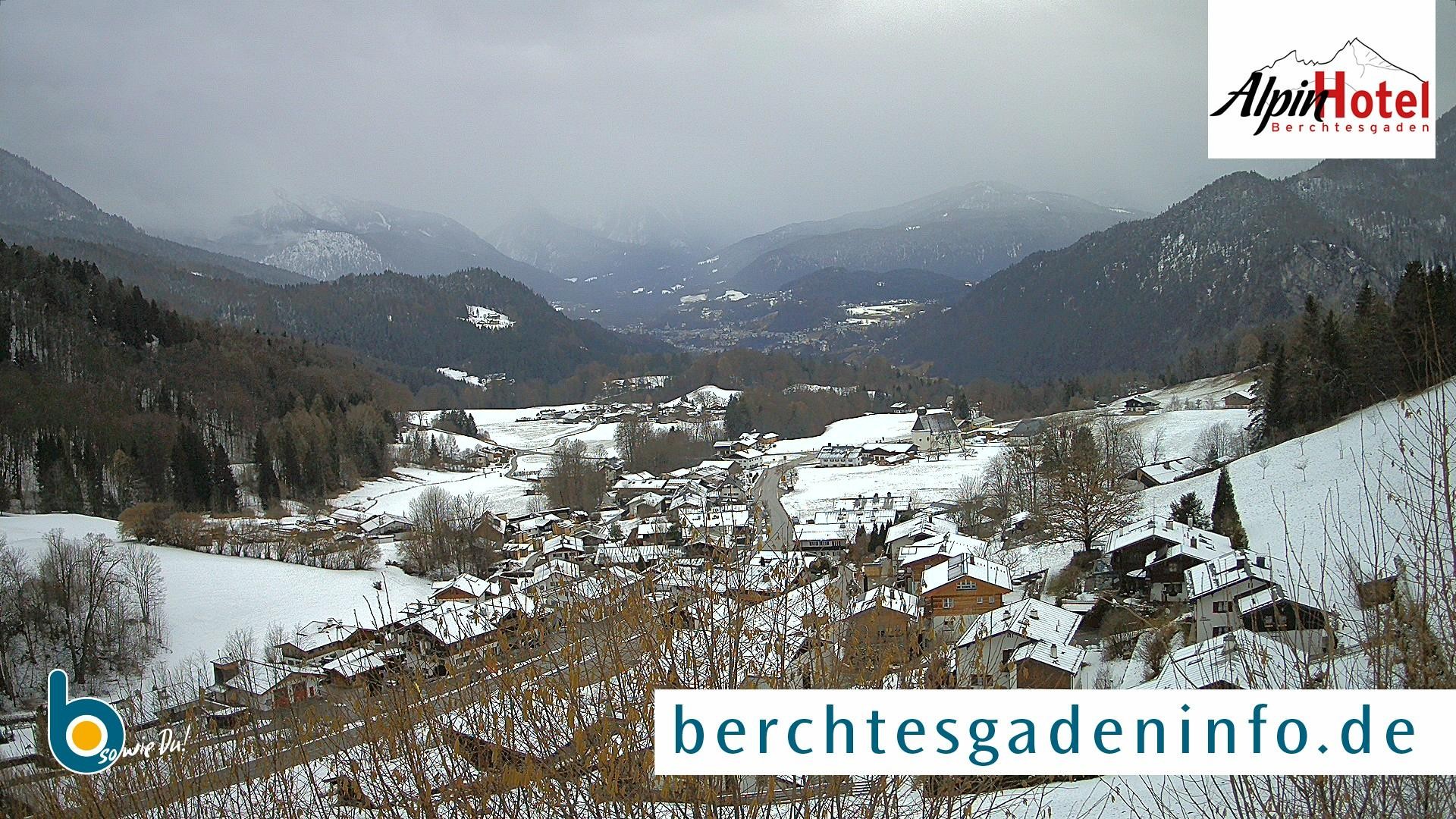 Archiv Foto Webcam Oberau: Alpinhotel Berchtesgaden