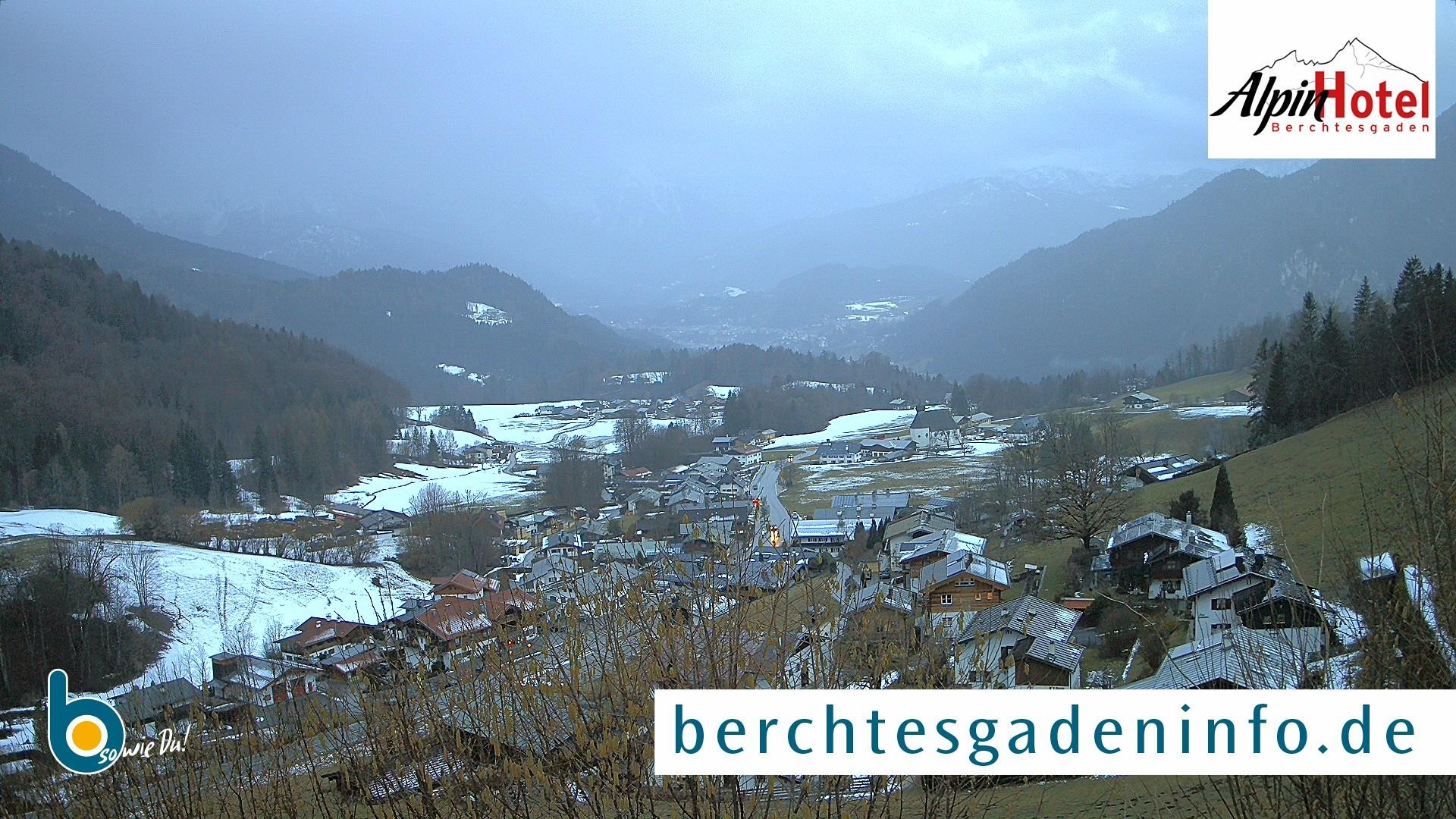 Archiv Foto Webcam Oberau: Alpinhotel Berchtesgaden