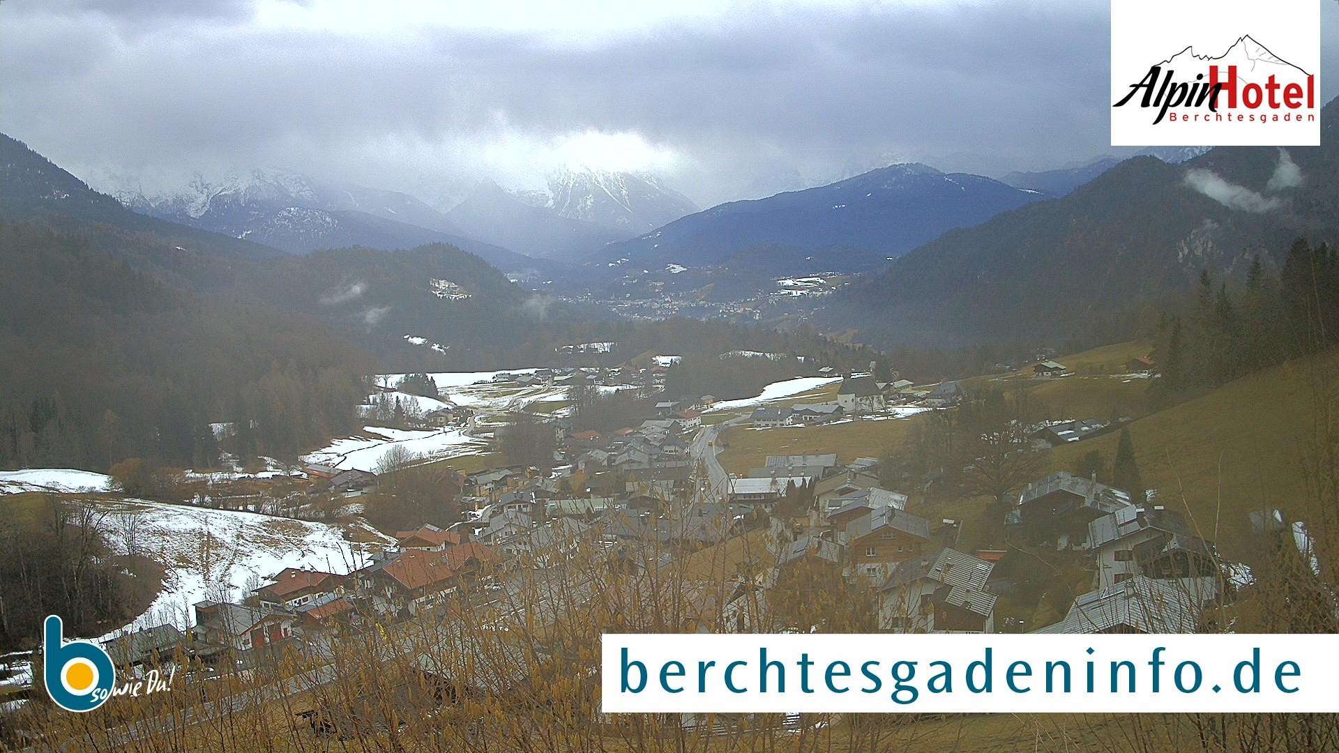 Archiv Foto Webcam Oberau: Alpinhotel Berchtesgaden