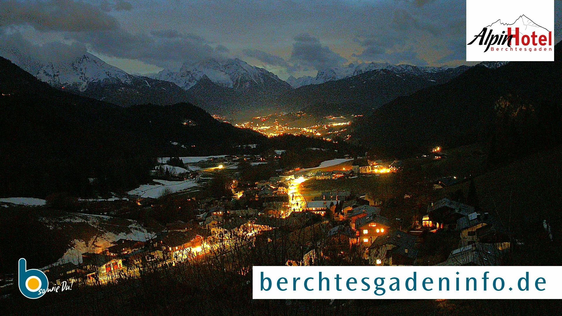 Archiv Foto Webcam Oberau: Alpinhotel Berchtesgaden
