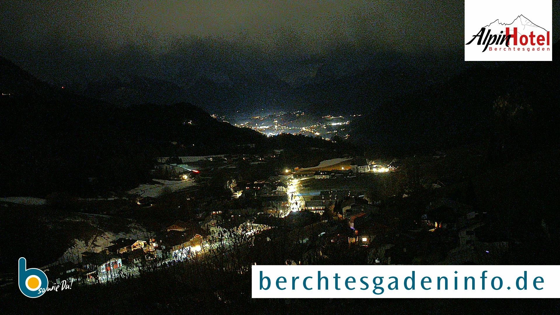 Archiv Foto Webcam Oberau: Alpinhotel Berchtesgaden