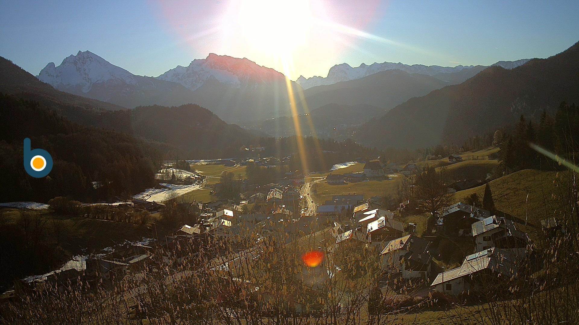 Archiv Foto Webcam Oberau: Alpinhotel Berchtesgaden