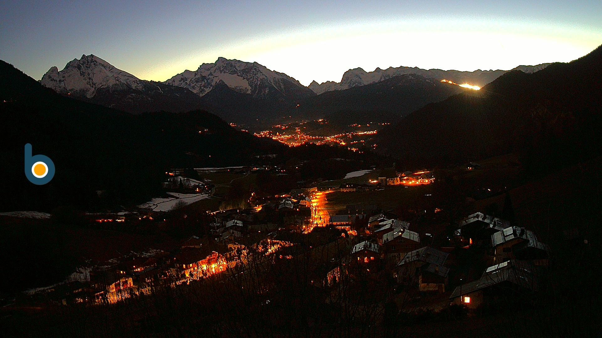 Archiv Foto Webcam Oberau: Alpinhotel Berchtesgaden