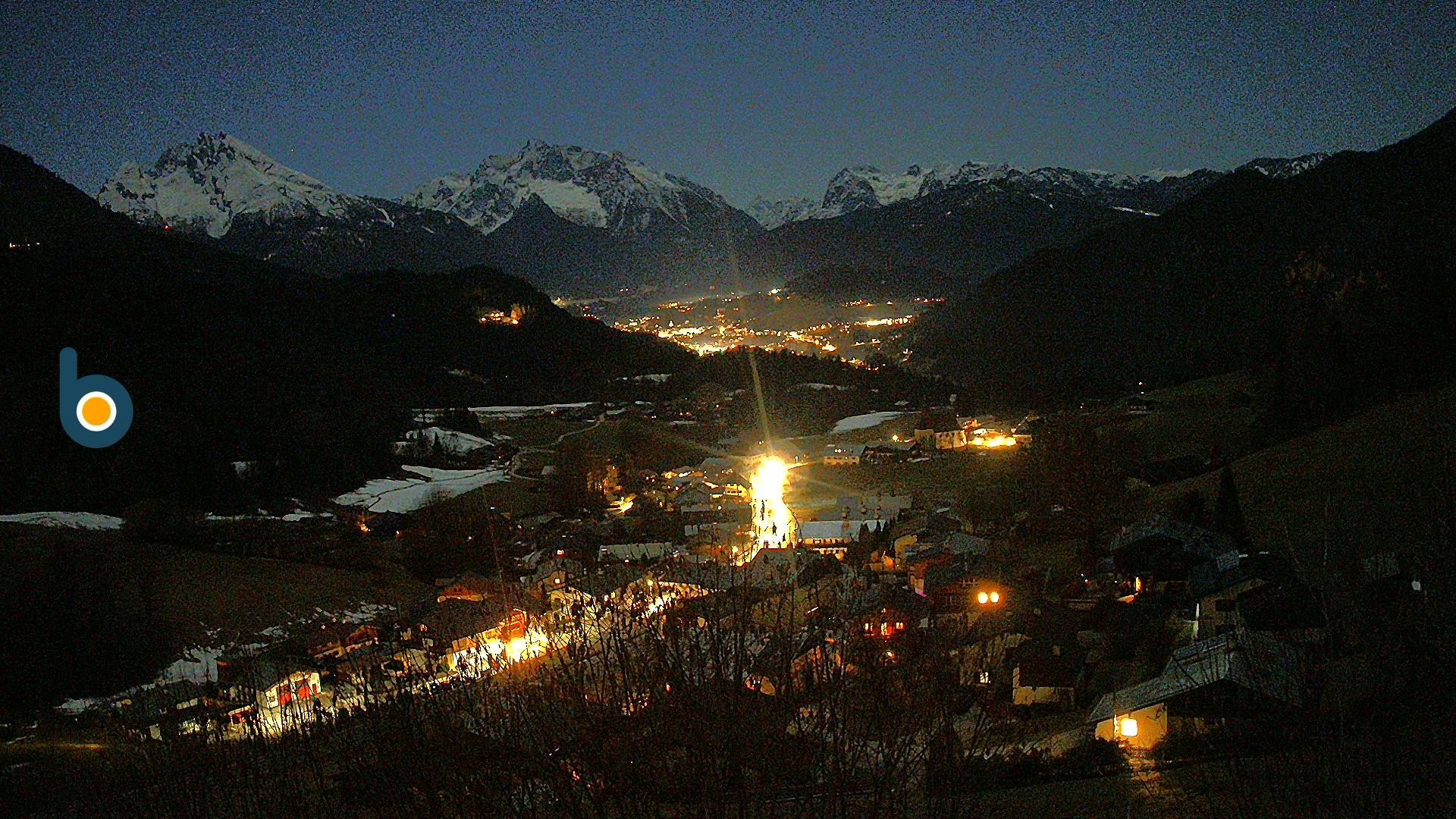 Archiv Foto Webcam Oberau: Alpinhotel Berchtesgaden