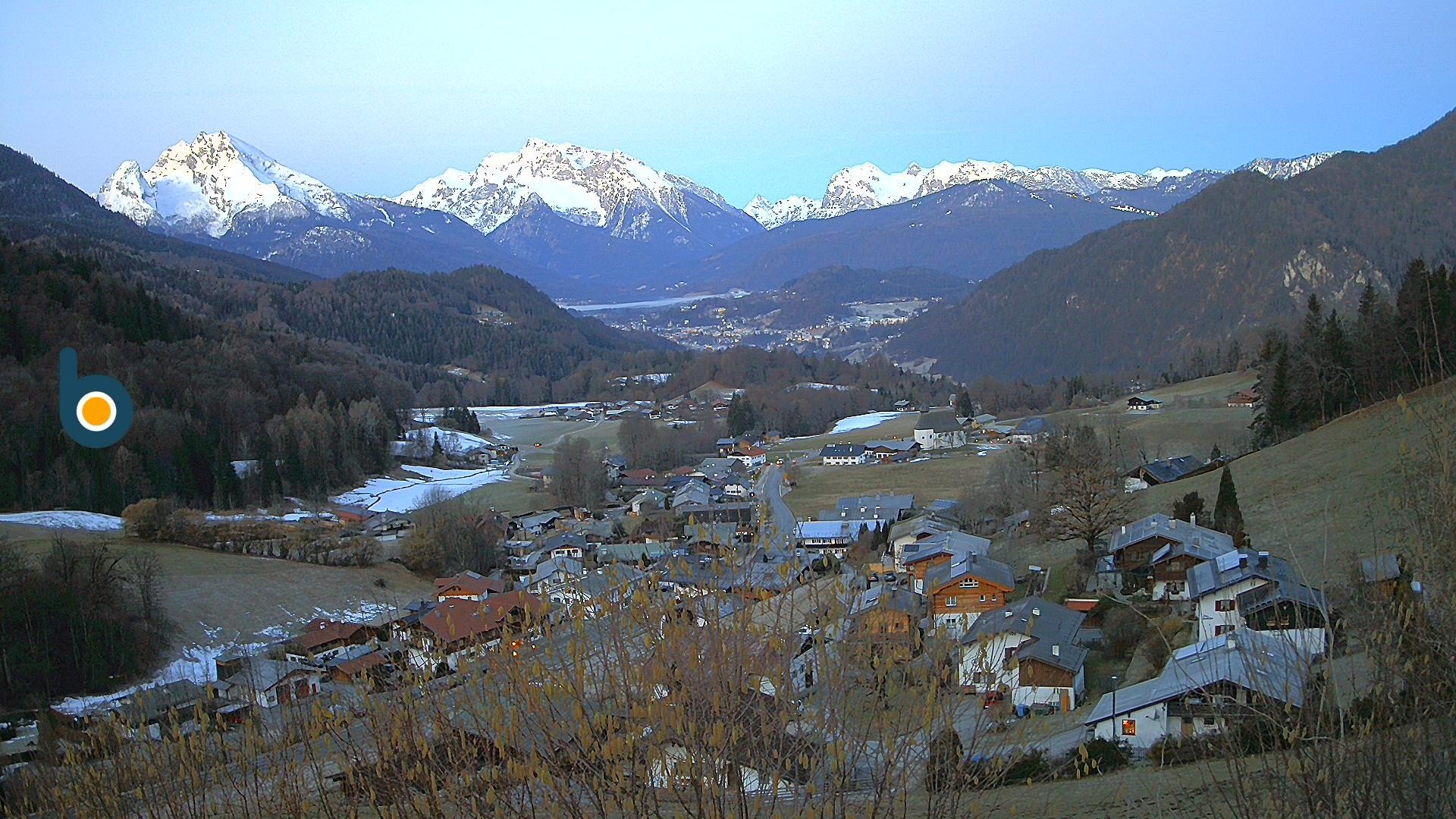 Archiv Foto Webcam Oberau: Alpinhotel Berchtesgaden