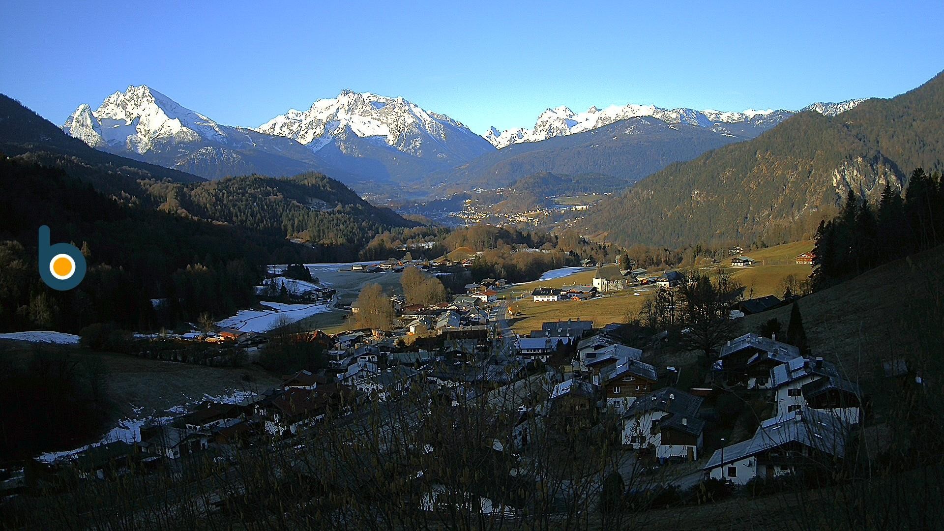 Archiv Foto Webcam Oberau: Alpinhotel Berchtesgaden