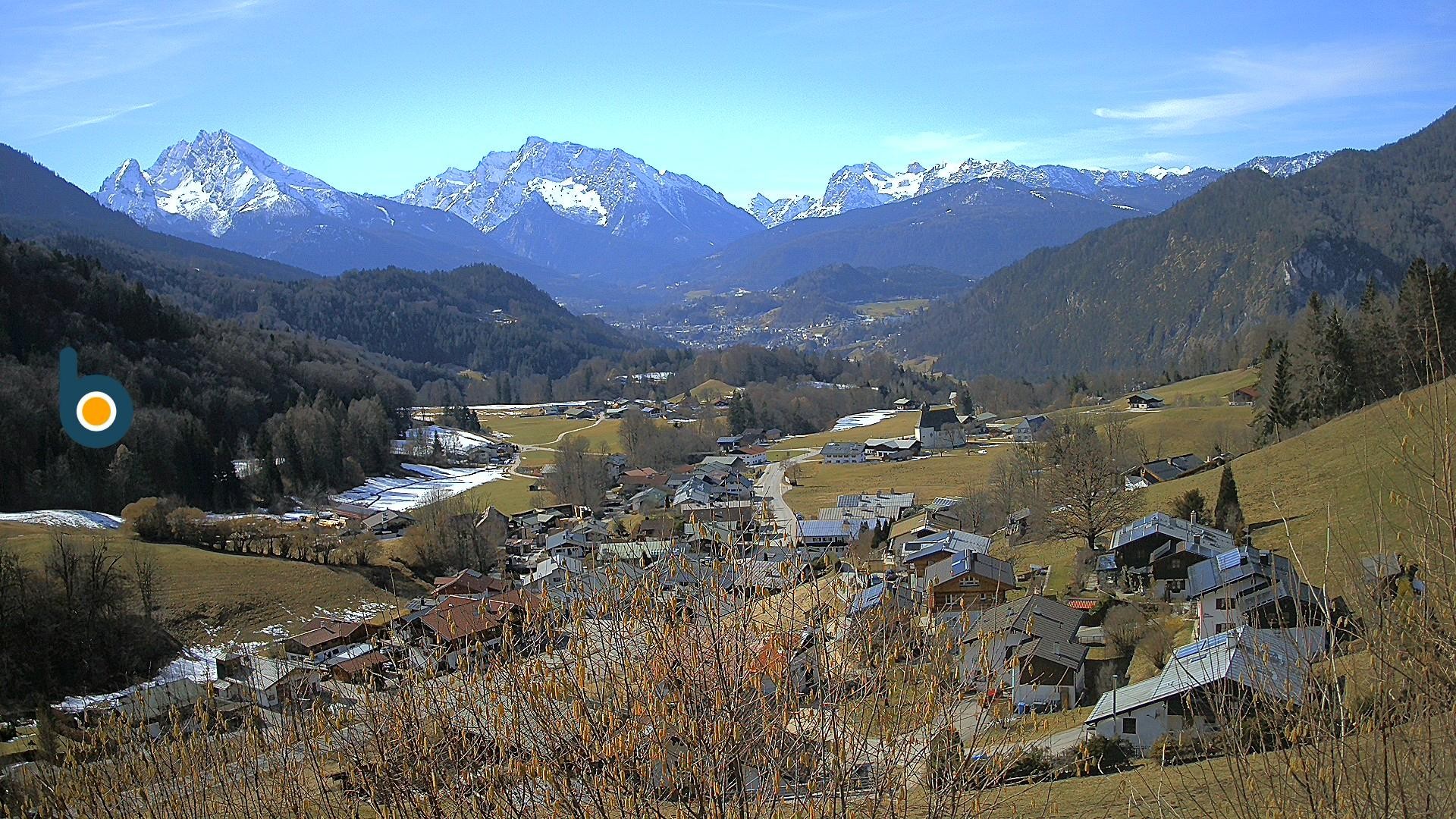 Archiv Foto Webcam Oberau: Alpinhotel Berchtesgaden