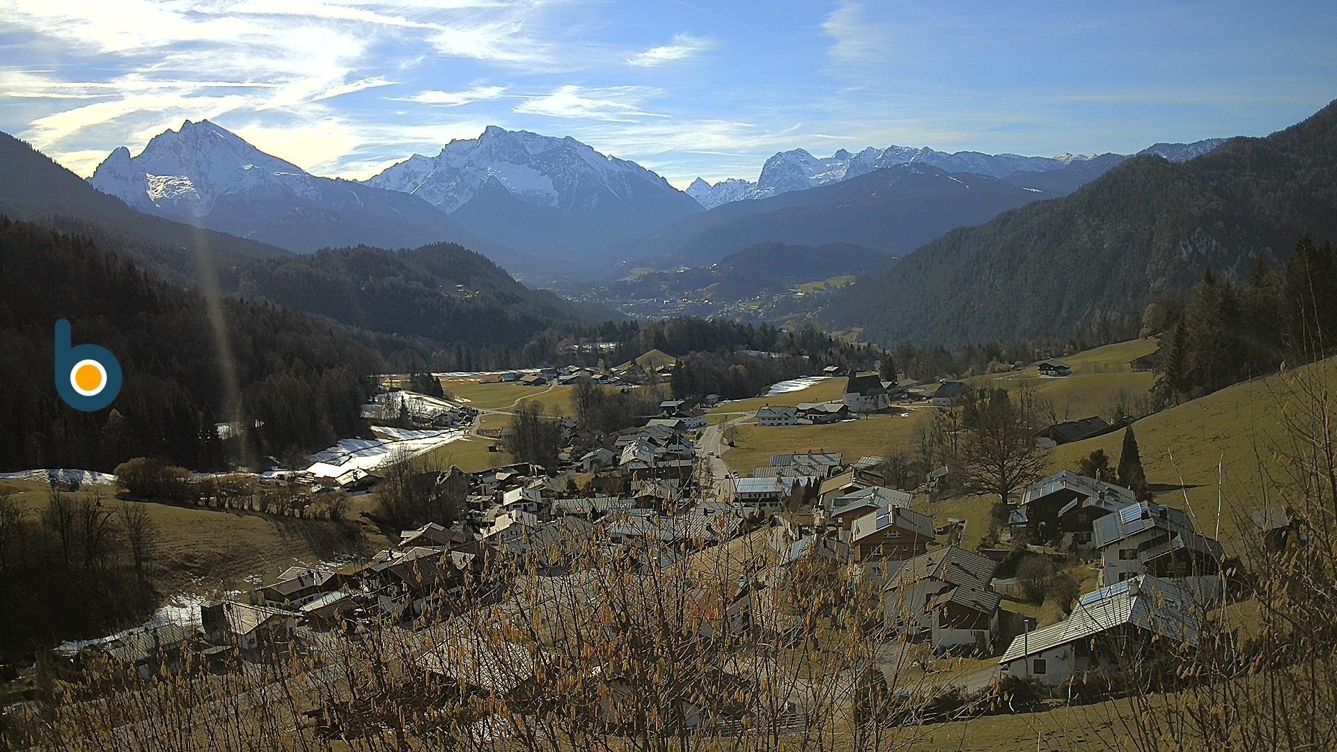 Archiv Foto Webcam Oberau: Alpinhotel Berchtesgaden