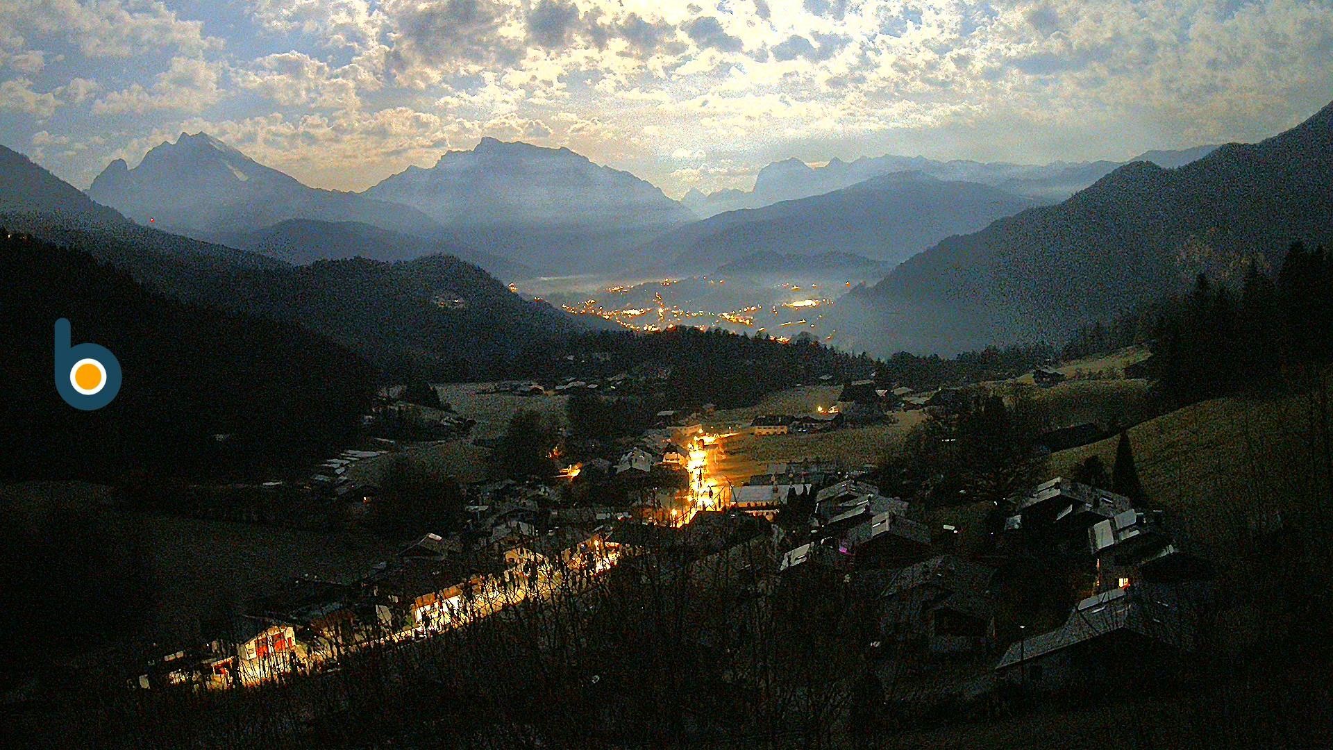 Archived image Webcam Berchtesgaden - View Oberau