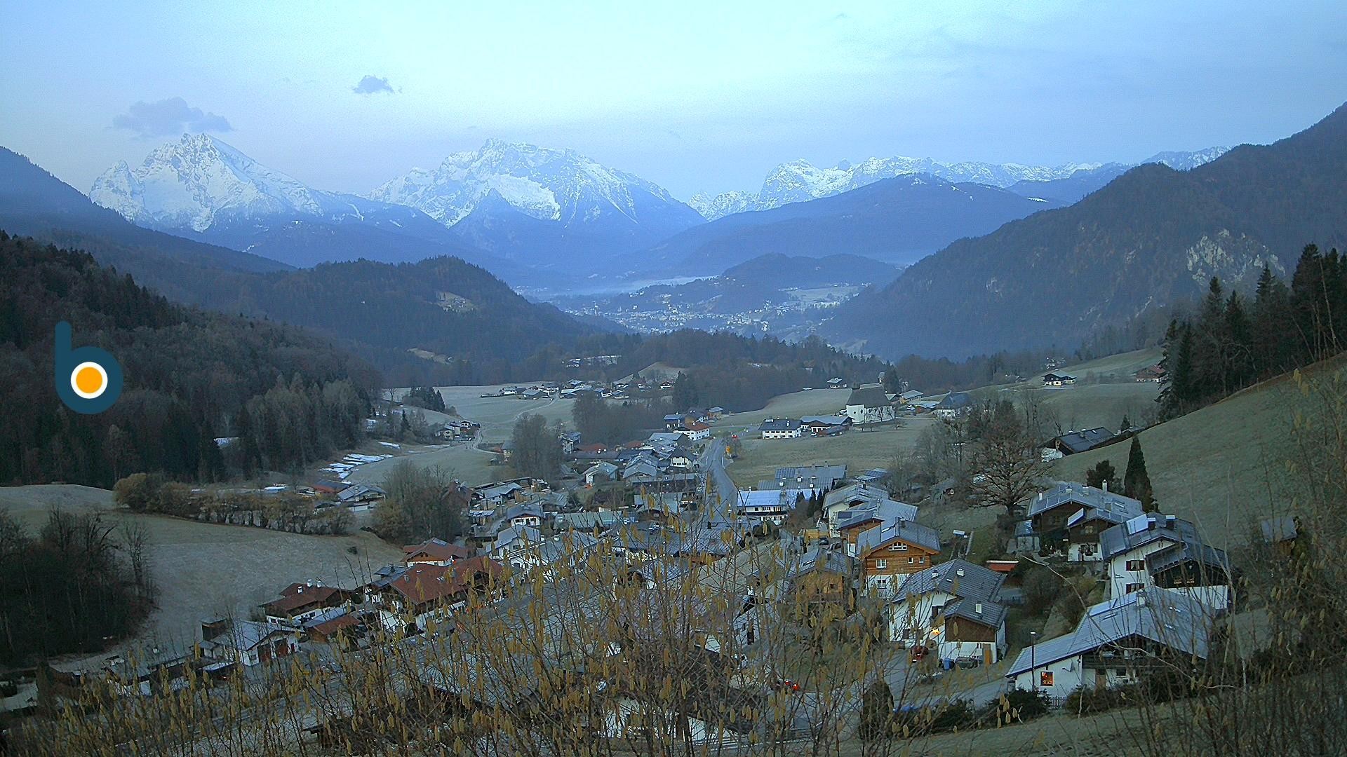 Archived image Webcam Berchtesgaden - View Oberau